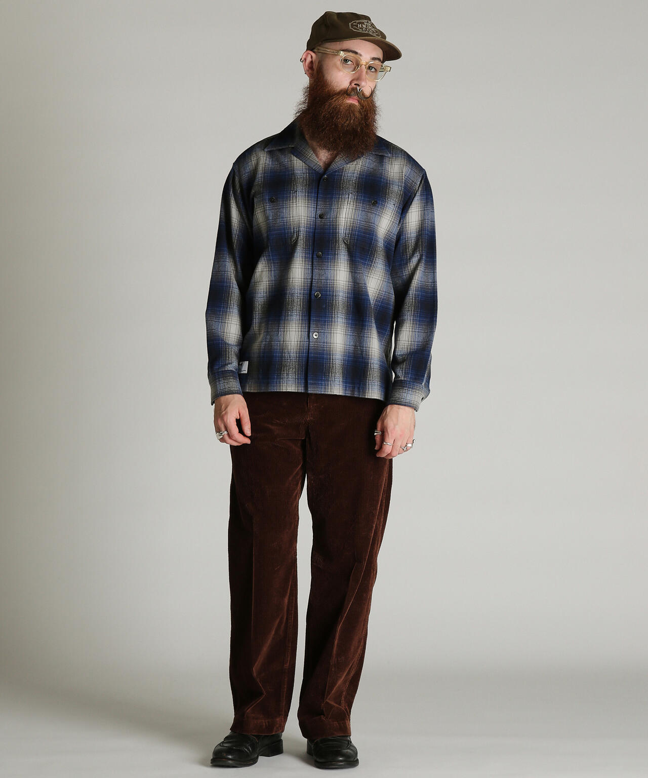 OMBRE CHECK FLANNEL SHIRT/オンブレ チェック フランネル シャツ