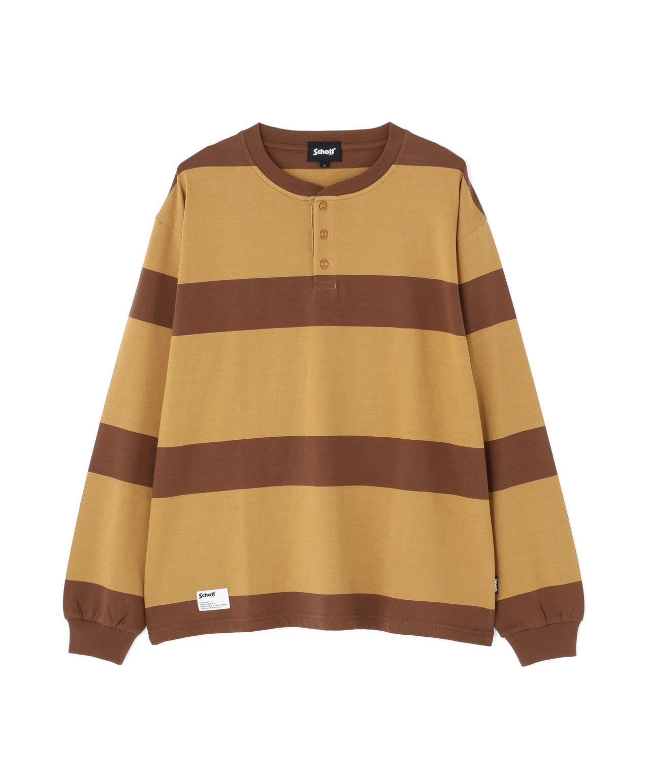 O.G. BORDER HENLEY LS T-SHIRT/ボーダーヘンリー ロンT