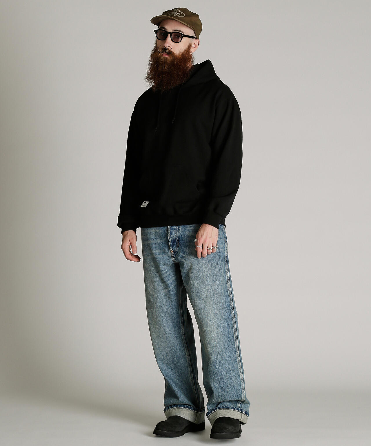 BORN IN NYC HOODED SWEAT/ボーンイン ニューヨーク パーカー