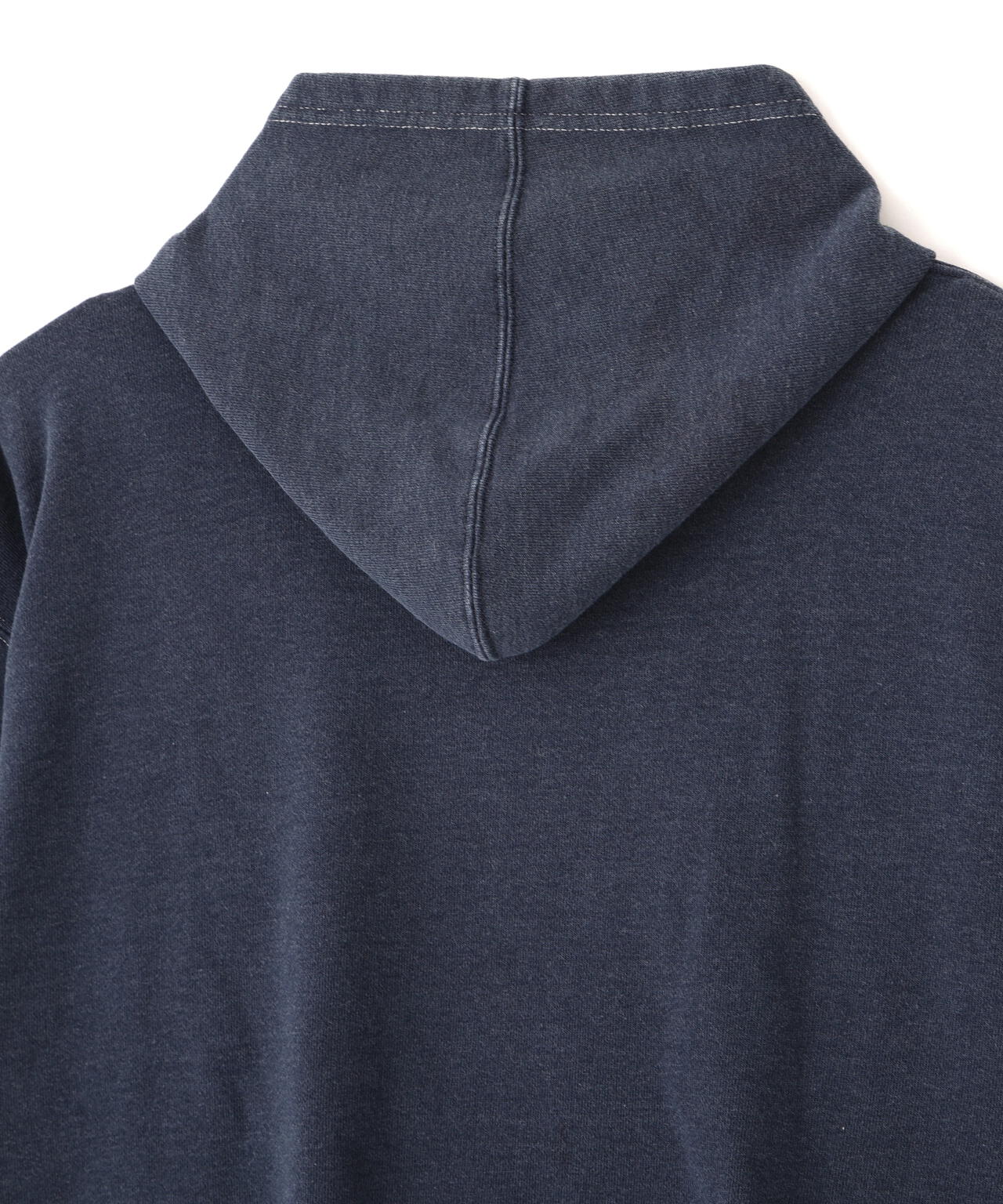 HALF ZIP HOODED SWEAT/ハーフジップ パーカー