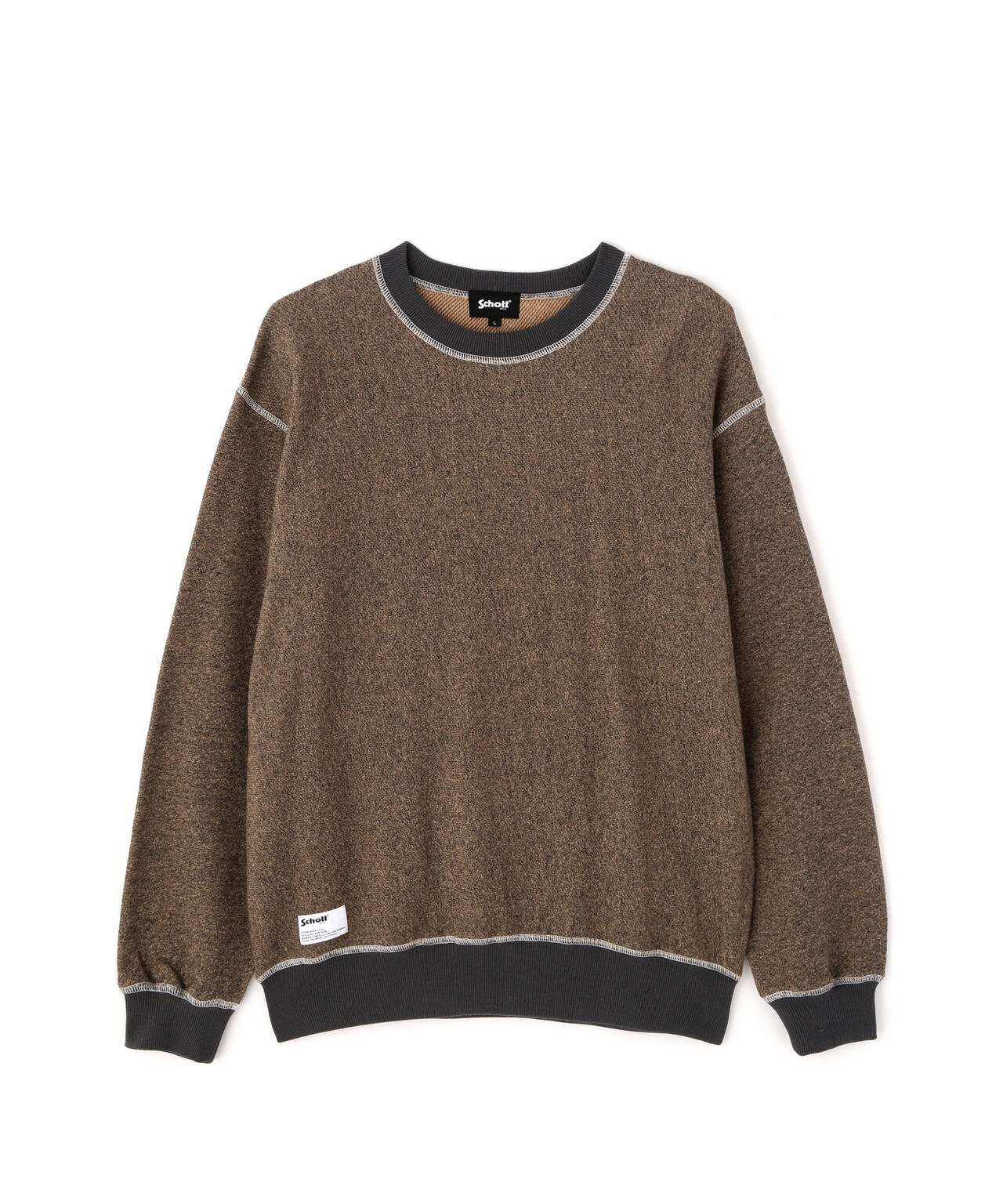 SALT AND PEPPER CREW SWEAT/ソルトアンドペッパー スウェット