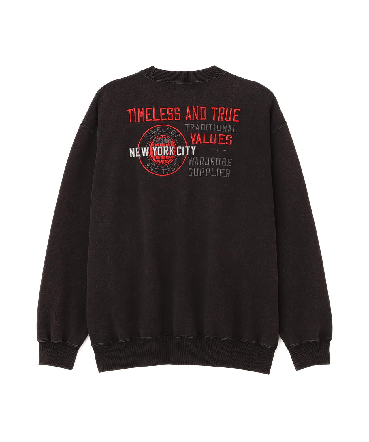 CREW SWEAT TIMELESS AND TRUE/クルー スウェット タイムレス アンド トゥルー
