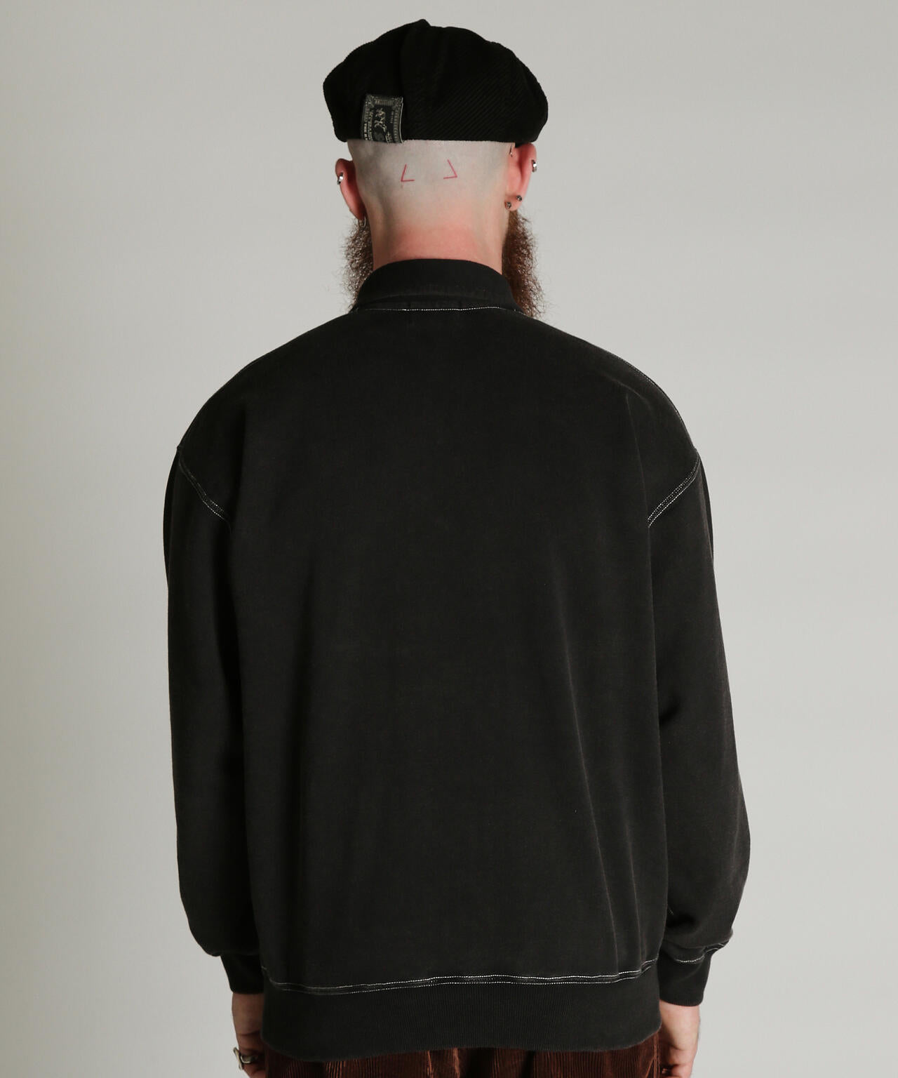 HALF ZIP SWEAT/ハーフ ジップ スウェット