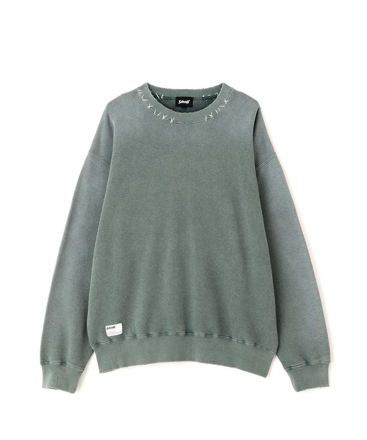 CREW SWEAT RANDOM STENCIL/クルー スウェット ランダム ステンシル