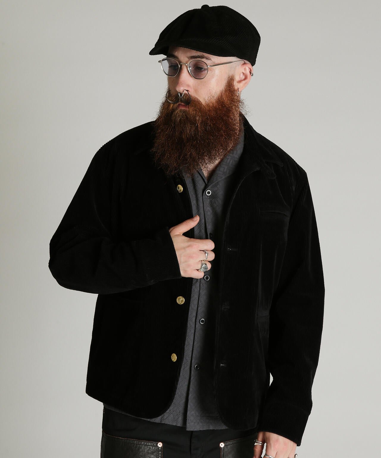 WOOLEN CORDUROY SACK JKT/ウール コーデュロイ サック ジャケット