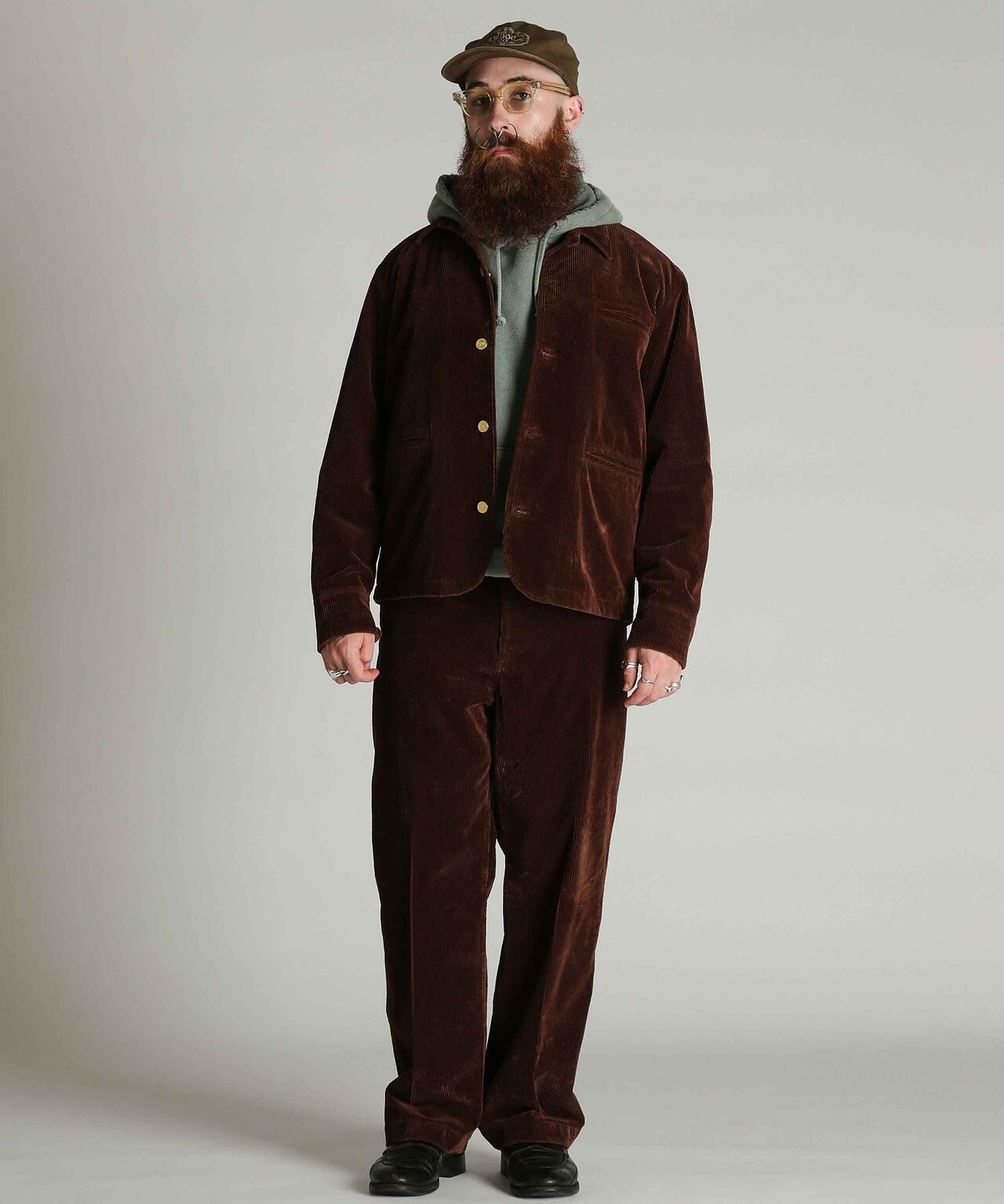 WOOLEN CORDUROY SACK JKT/ウール コーデュロイ サック ジャケット