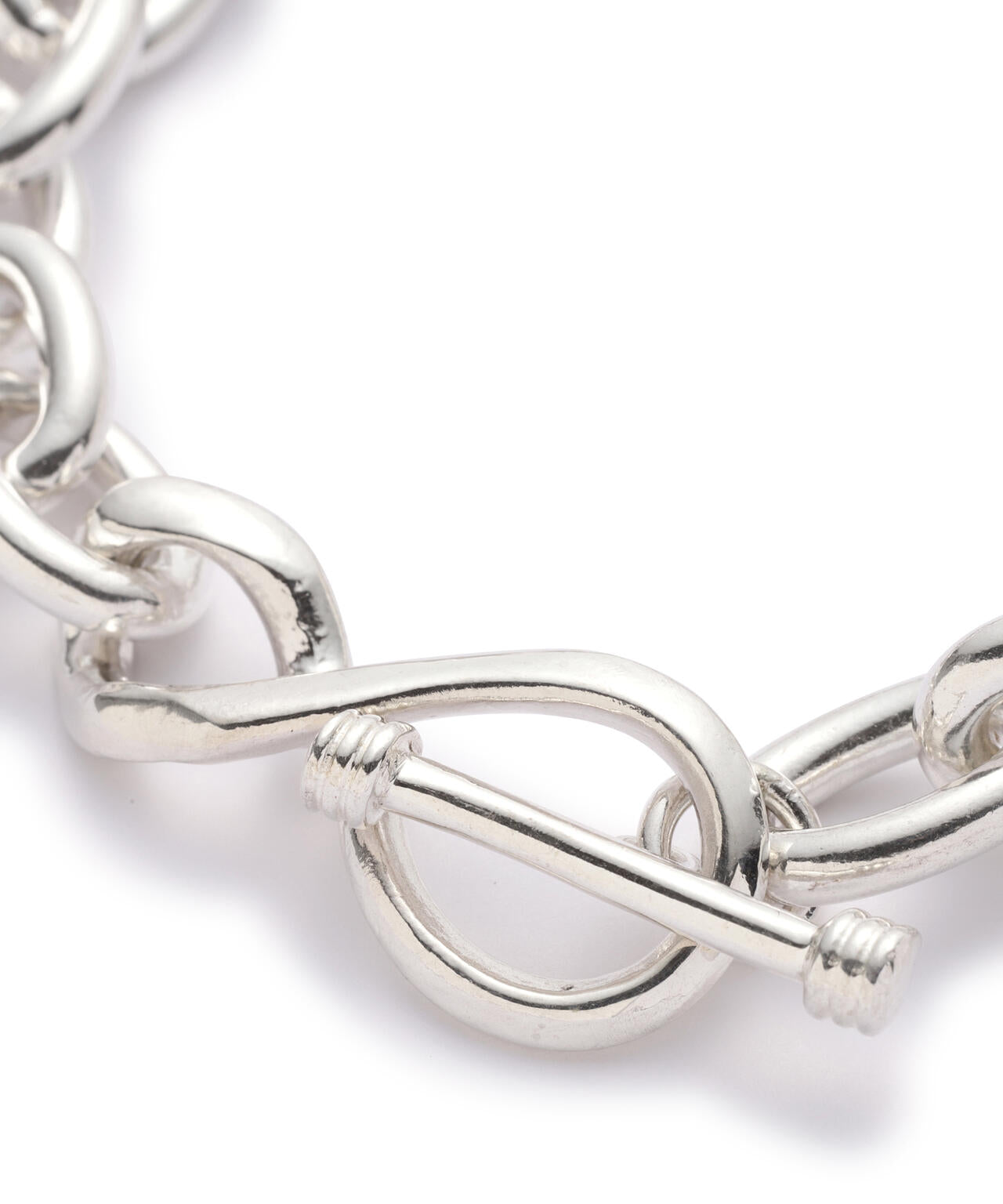 meian/メイアン/STERLING SILVER CLOG FAT CHAIN BRACELET