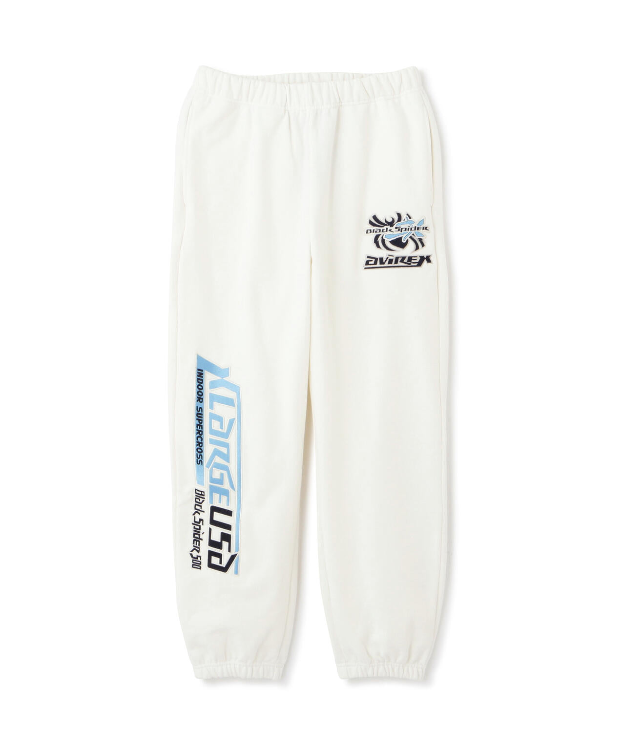 《AVIREX × XLARGE》SWEAT PANTS BLACK SPIDER / スウェットパンツ ブラック スパイダー