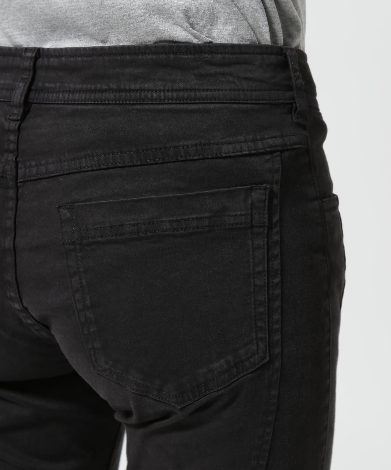 SIDE ZIP POCKET SKINNY PANTS/ サイドジップポケット スキニーパンツ
