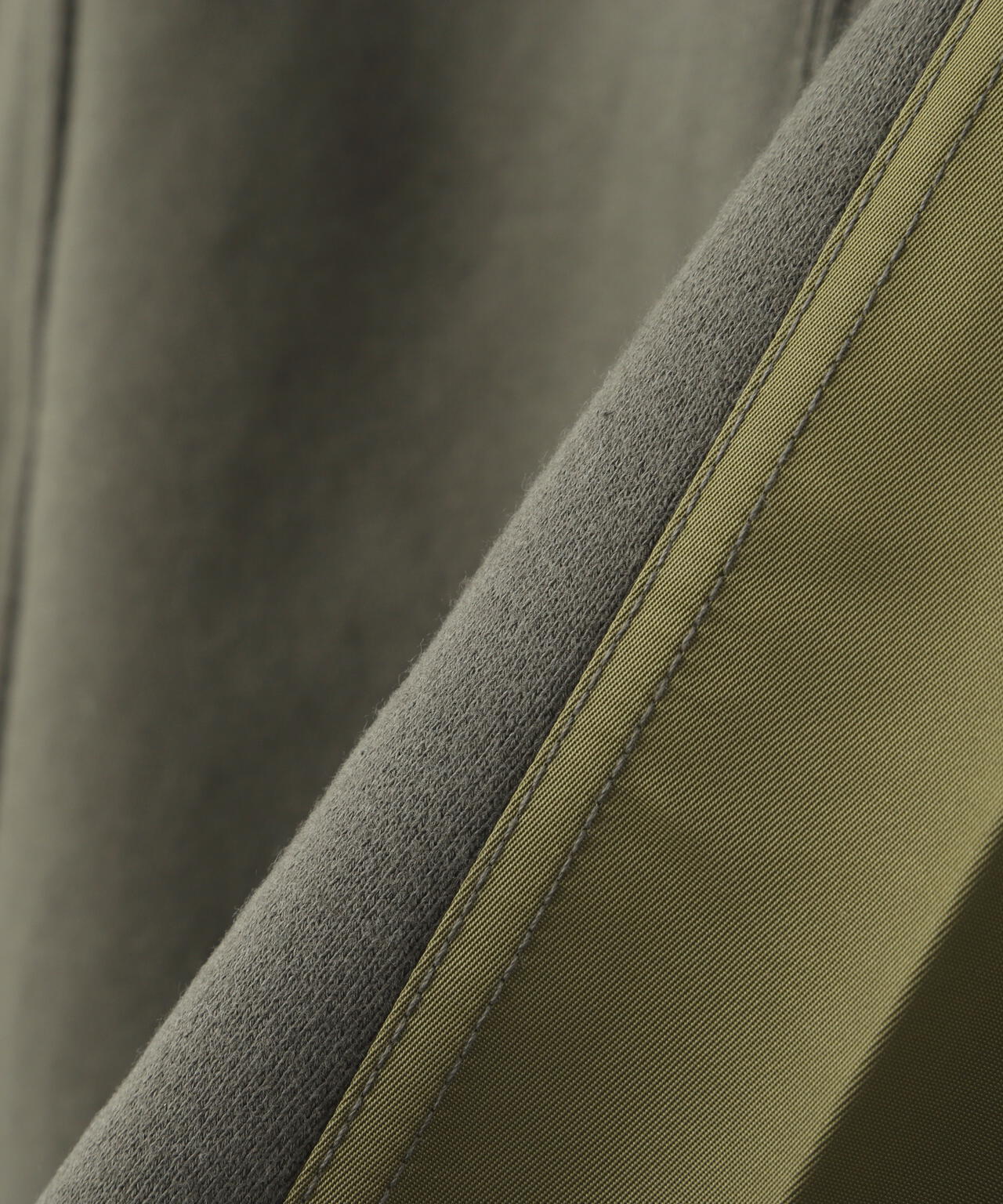 【WEB&DEPOT限定】スウェットコンビロングスカート/ SWEAT COMBI LONG SKIRT
