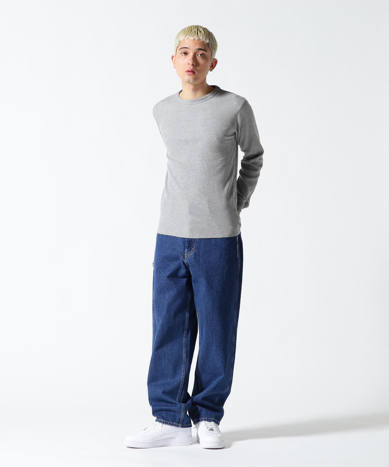 《DAILY/デイリー》THERMAL L/S CREW NECK T-SHIRT