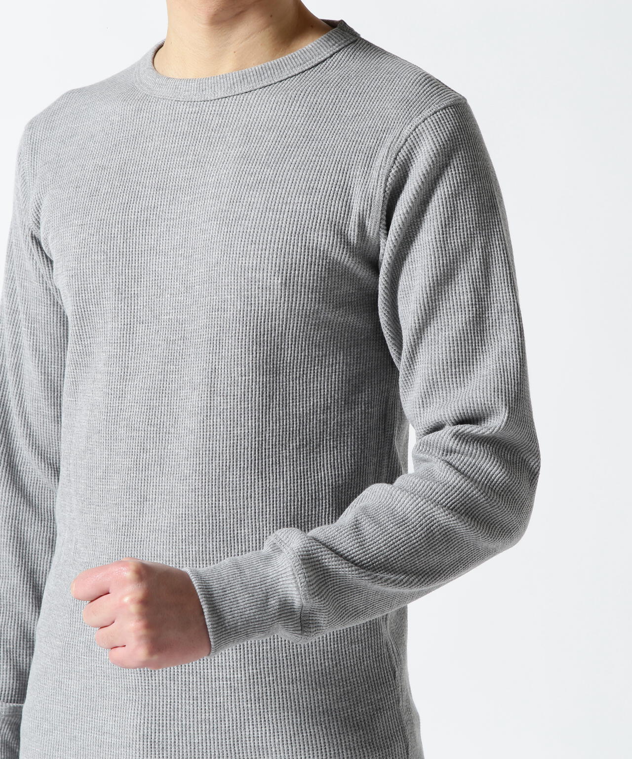 《DAILY/デイリー》THERMAL L/S CREW NECK T-SHIRT