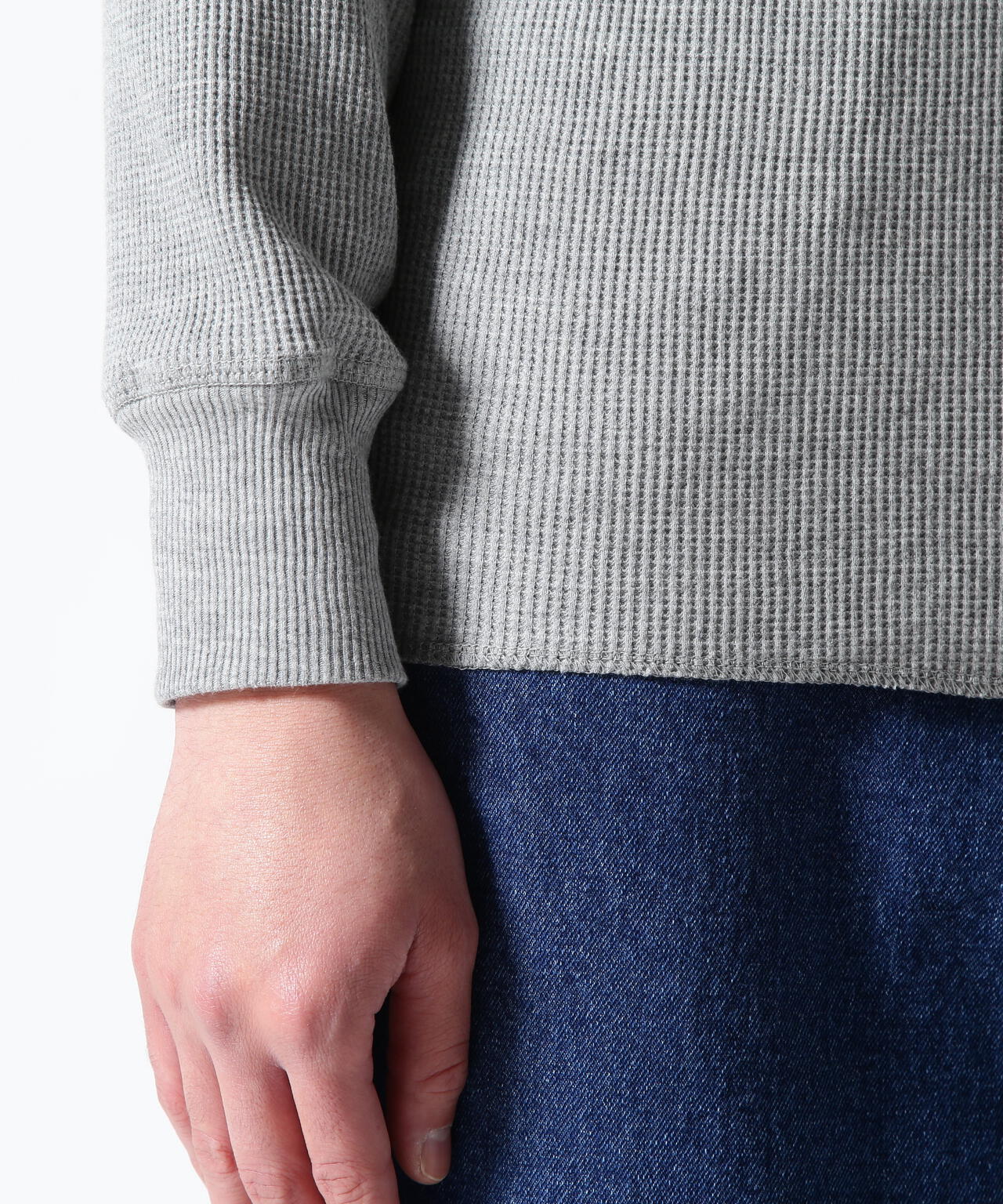 《DAILY/デイリー》THERMAL L/S CREW NECK T-SHIRT