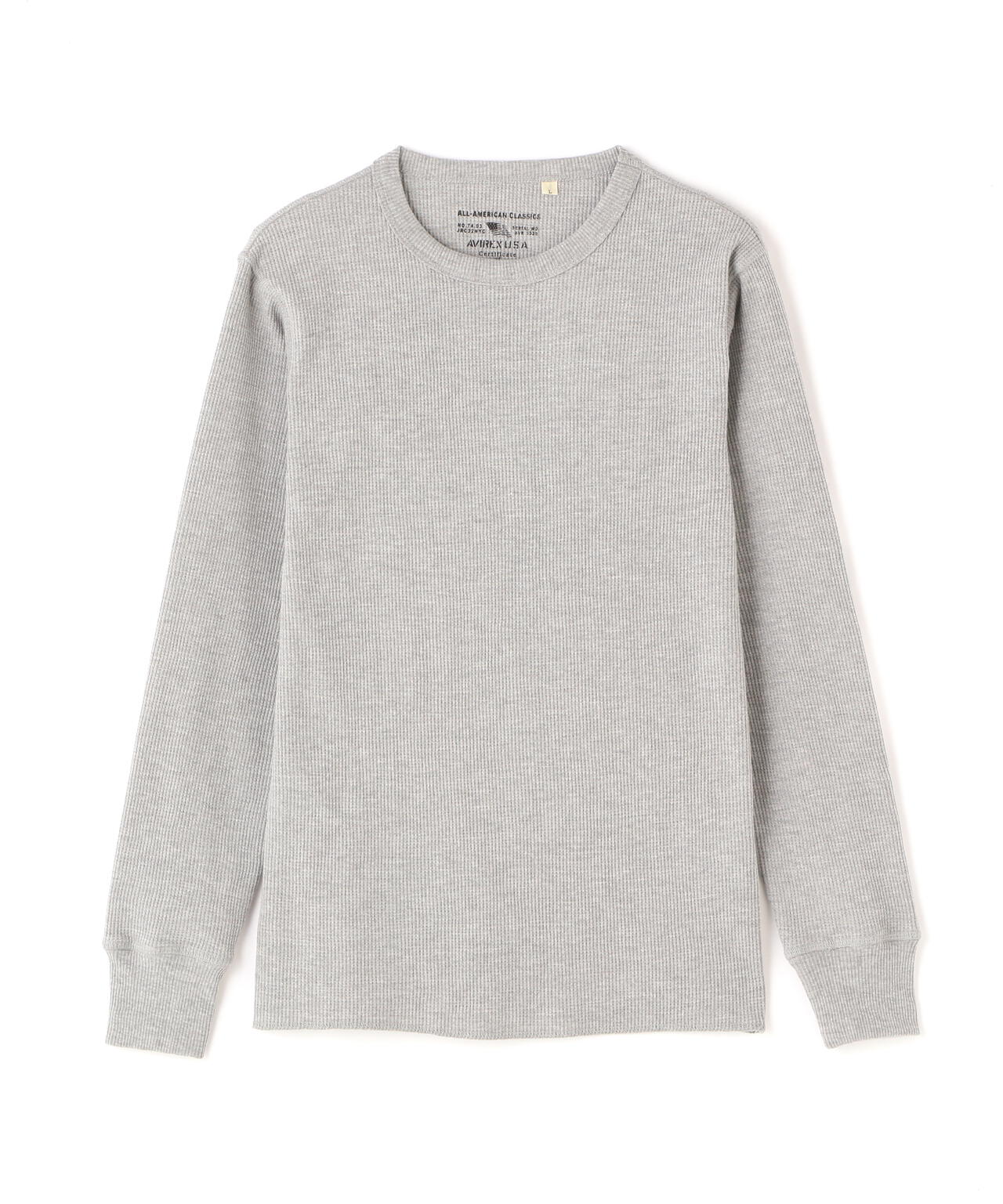 《DAILY/デイリー》THERMAL L/S CREW NECK T-SHIRT