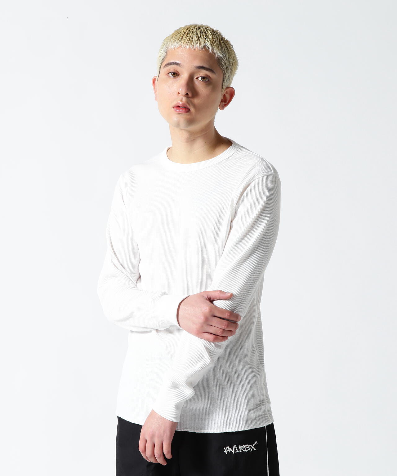 《DAILY/デイリー》THERMAL L/S CREW NECK T-SHIRT