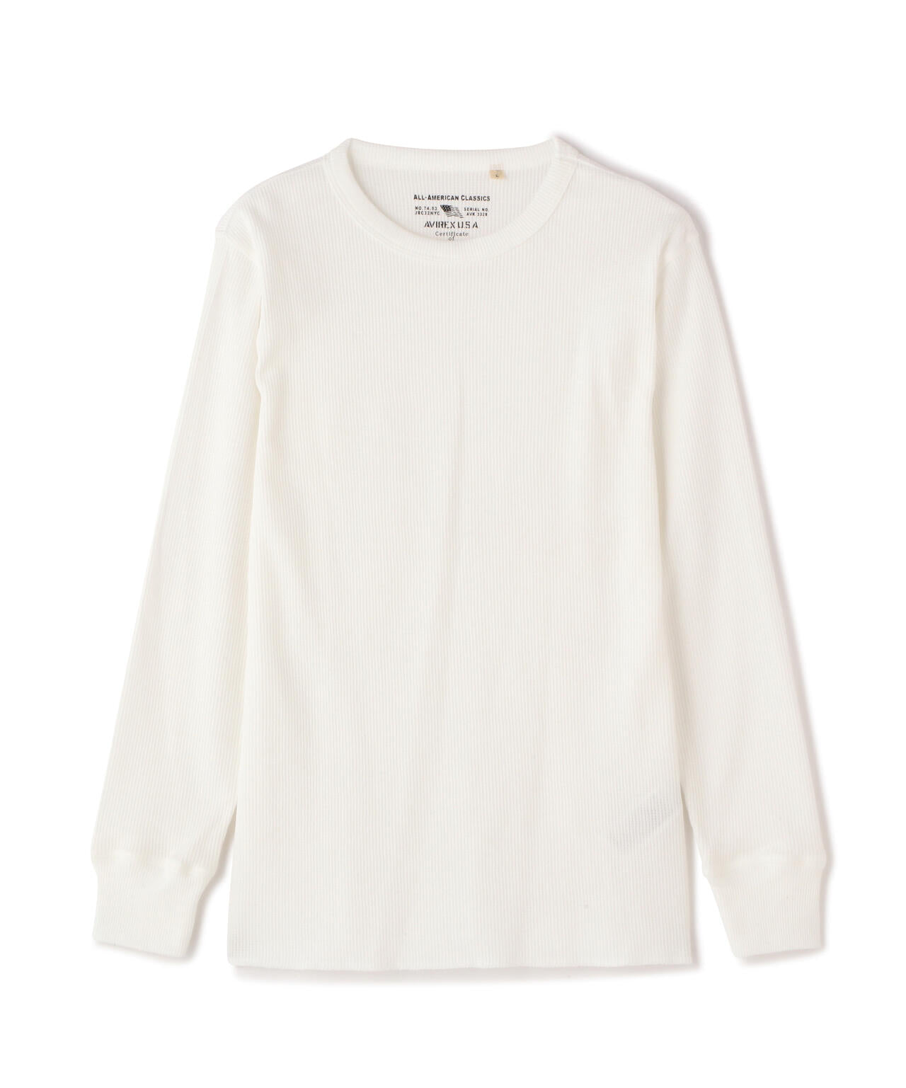 《DAILY/デイリー》THERMAL L/S CREW NECK T-SHIRT