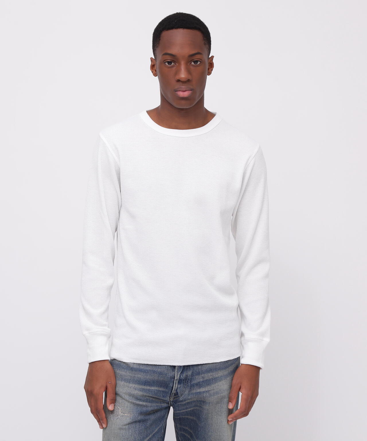 《DAILY/デイリー》THERMAL L/S CREW NECK T-SHIRT