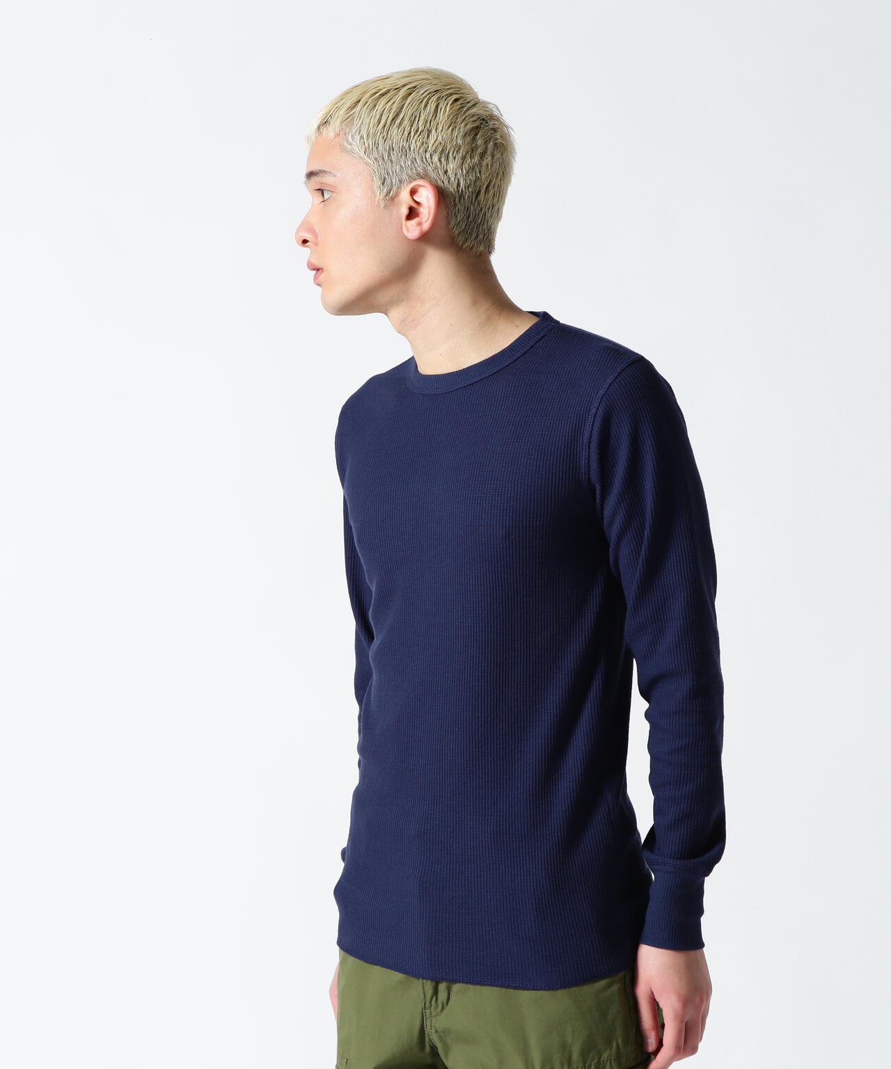 《DAILY/デイリー》THERMAL L/S CREW NECK T-SHIRT