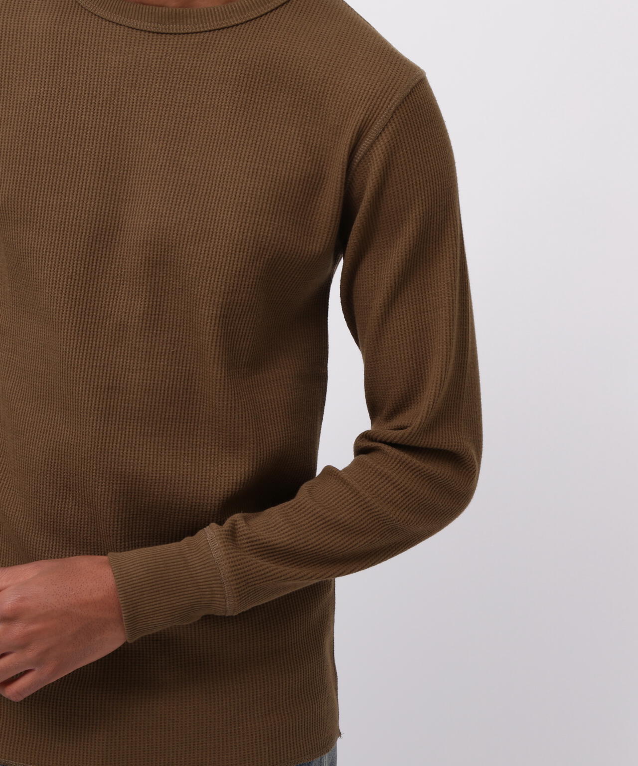 《DAILY/デイリー》THERMAL L/S CREW NECK T-SHIRT