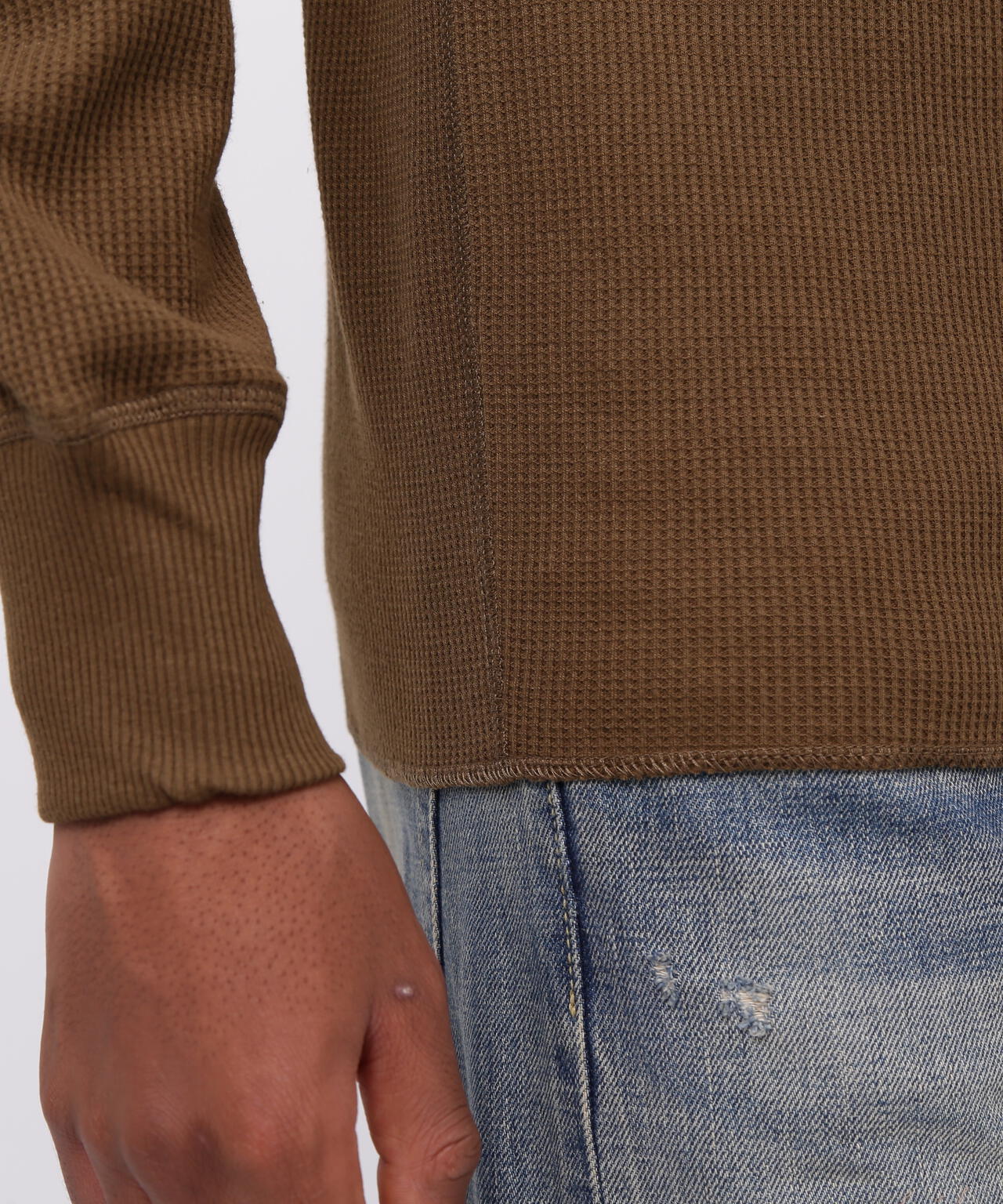 《DAILY/デイリー》THERMAL L/S CREW NECK T-SHIRT