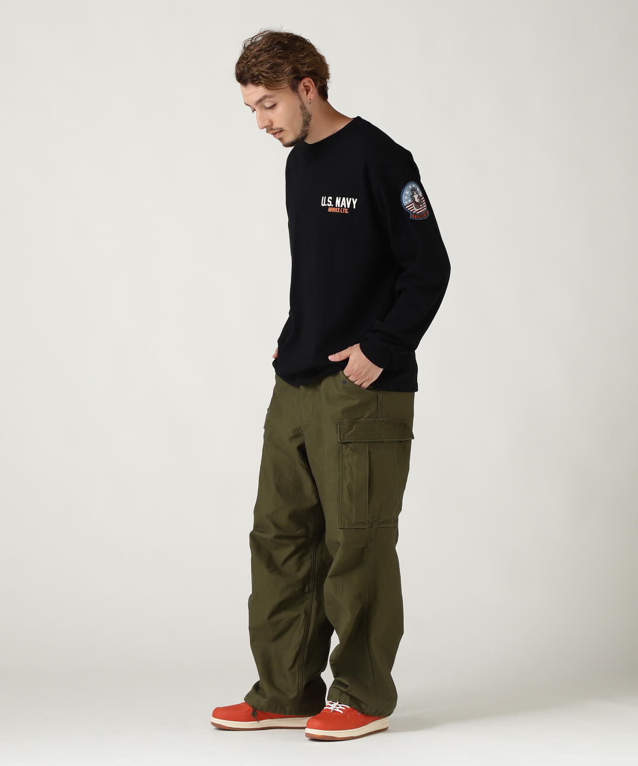 LONG SLEEVE T-SHIRT TOPGUN / 長袖 Tシャツ トップガン
