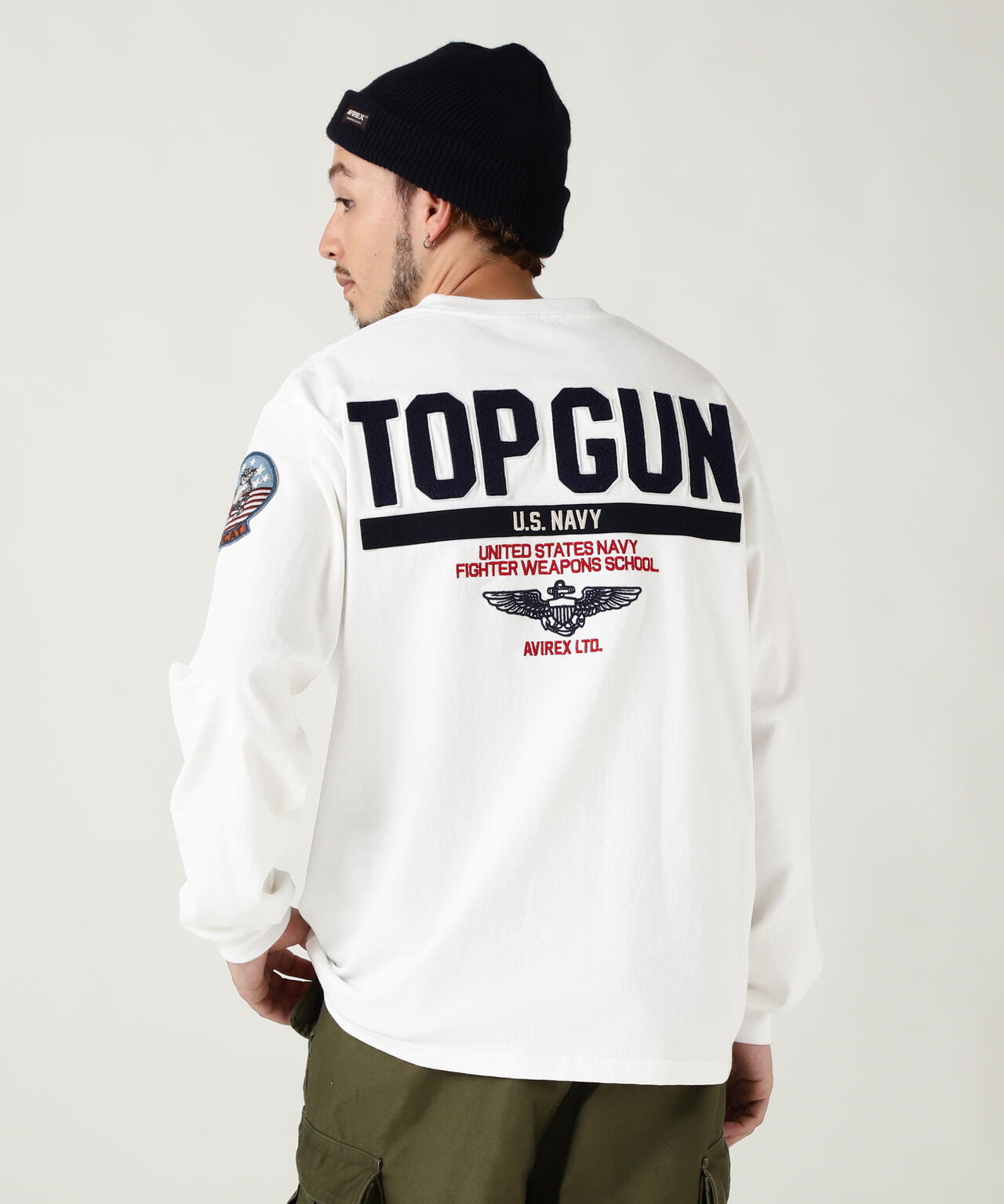 LONG SLEEVE T-SHIRT TOPGUN / 長袖 Tシャツ トップガン
