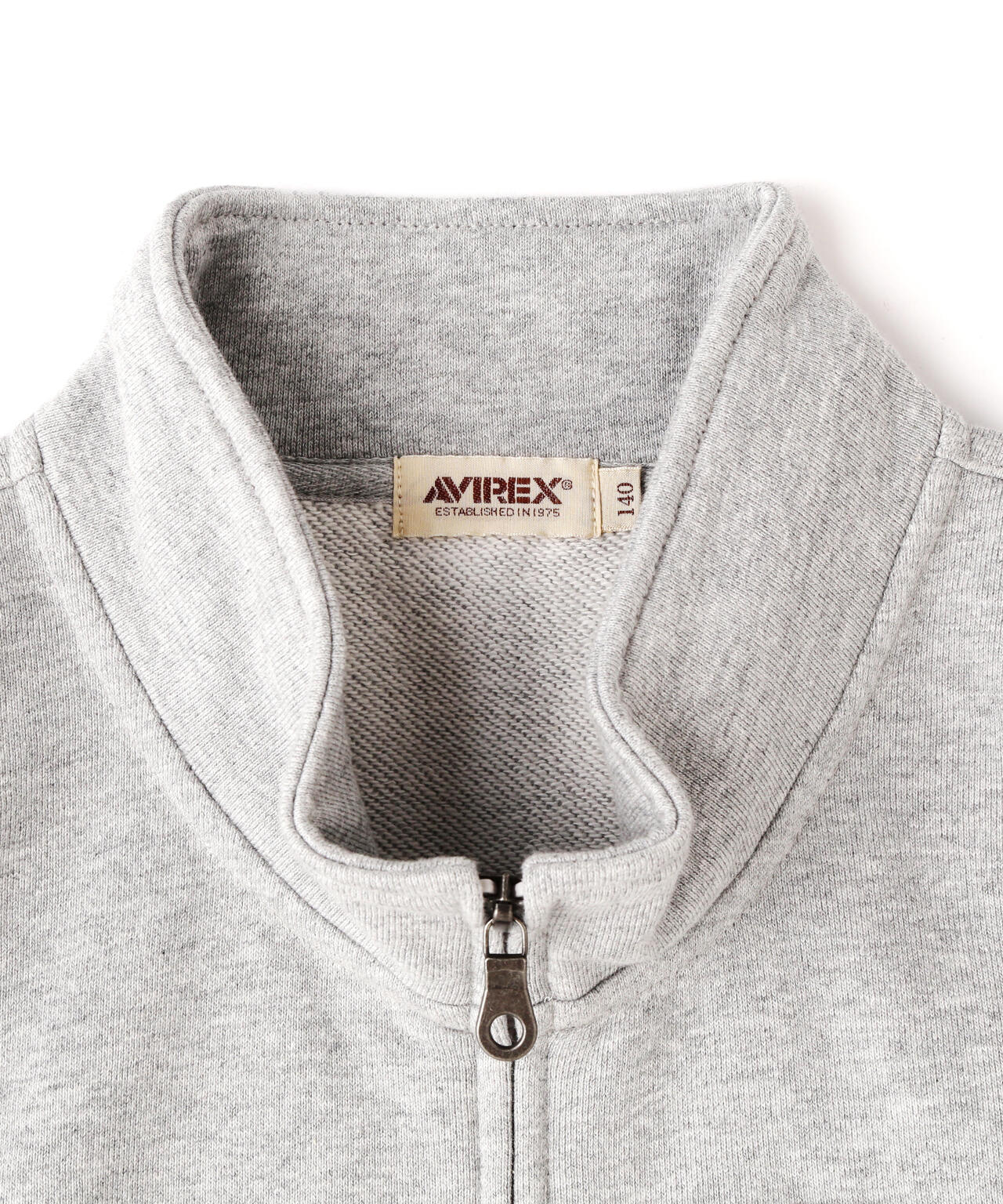 《KIDS》FATIGUE STAND COLLAR ZIPUP SWEAT / ファティーグ スタンド カラー