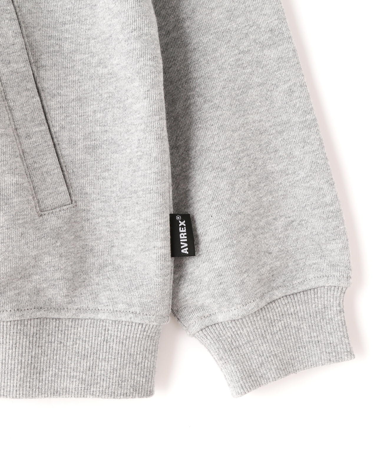 《KIDS》FATIGUE STAND COLLAR ZIPUP SWEAT / ファティーグ スタンド カラー
