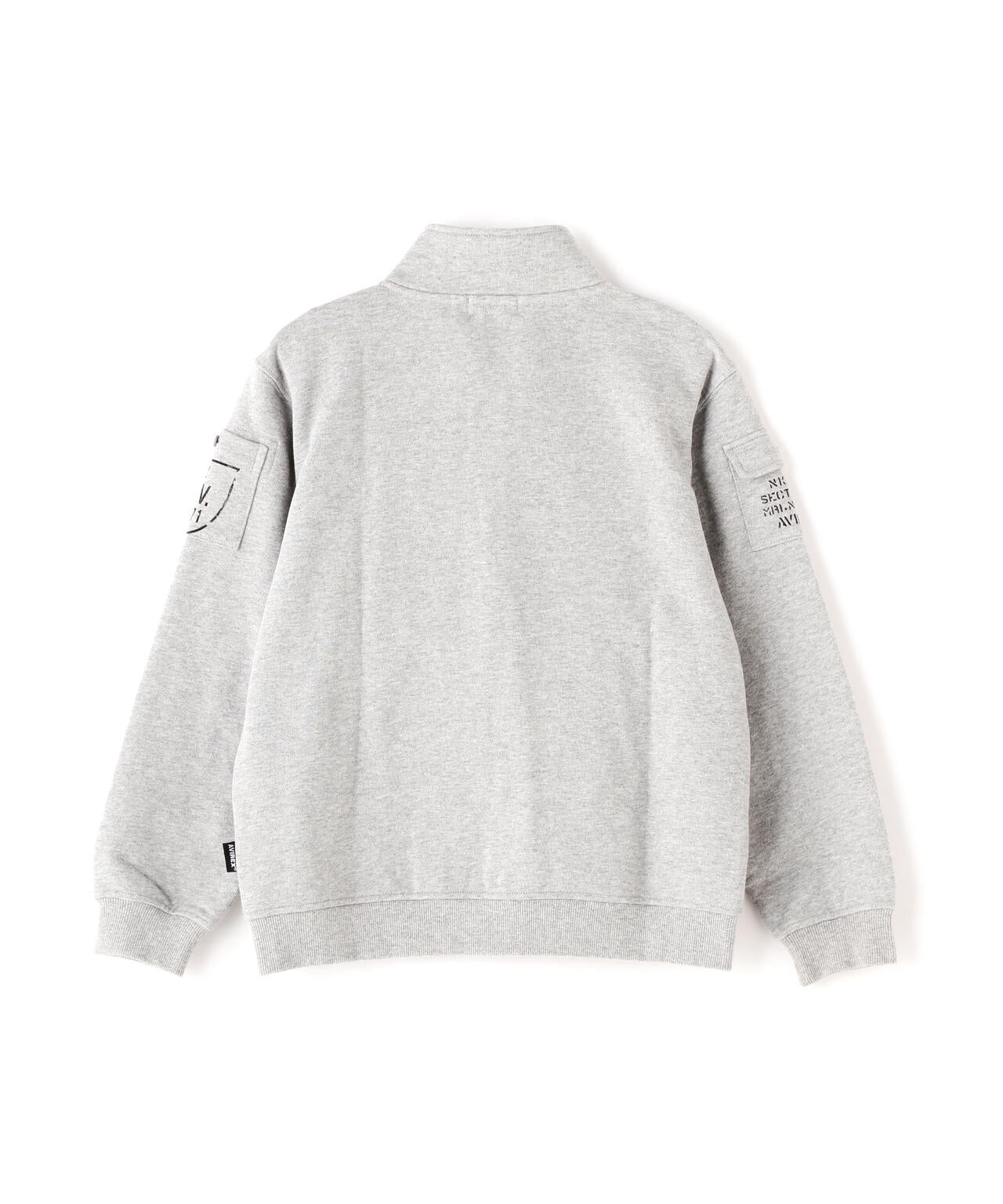 《KIDS》FATIGUE STAND COLLAR ZIPUP SWEAT / ファティーグ スタンド カラー
