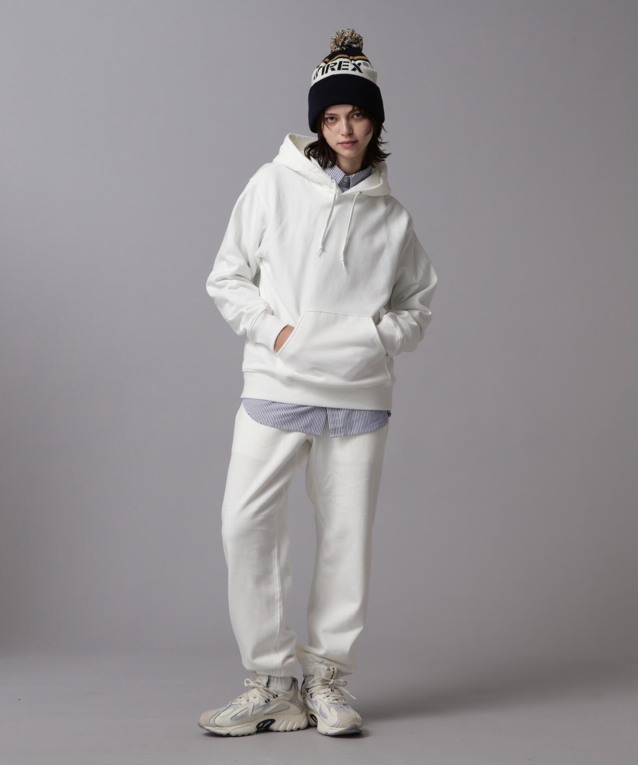 《DAILY/デイリー》PULLOVER SWEAT PARKA / プルオーバー スウェット パーカー / AVIREX / アヴィレック