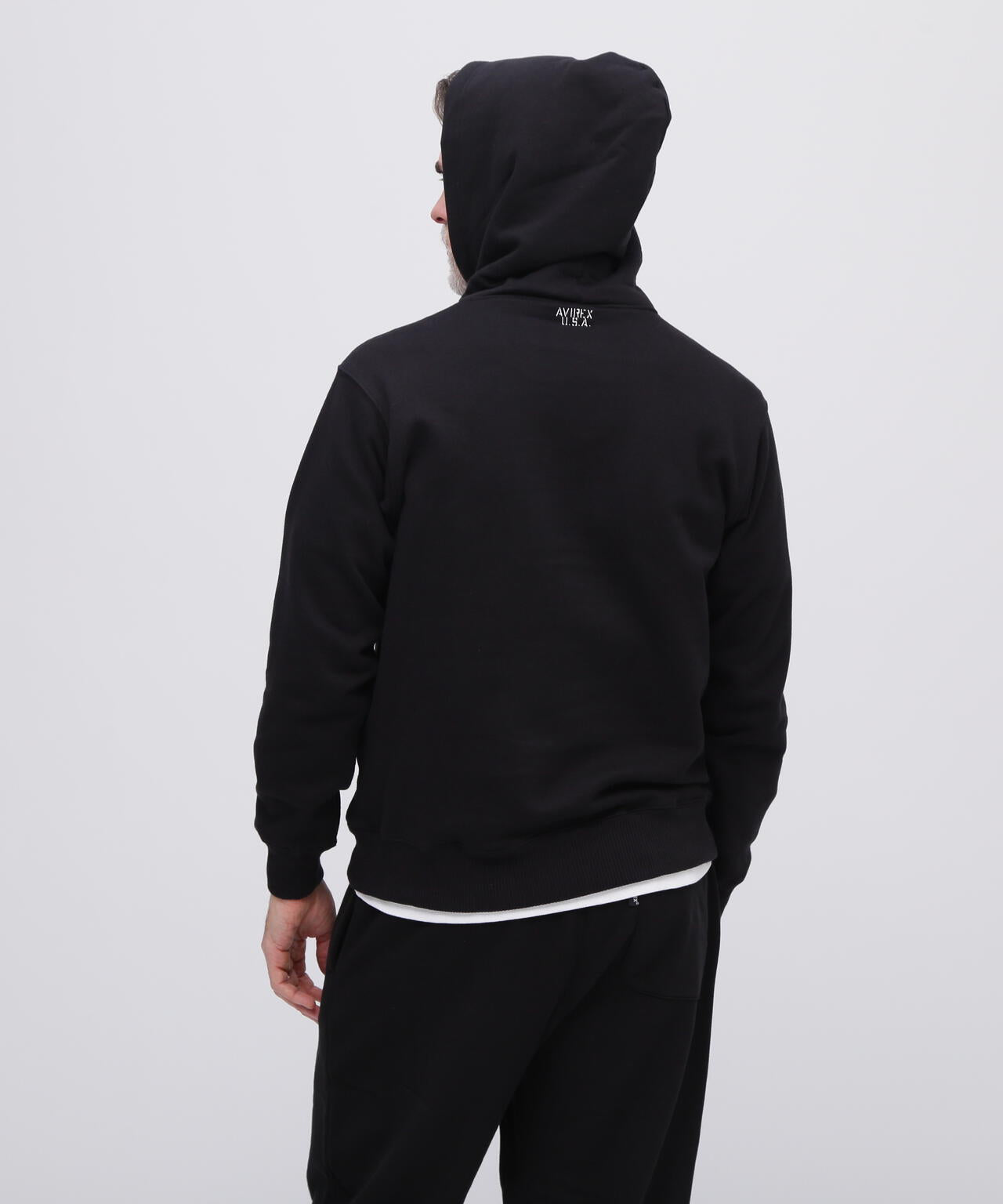 《DAILY/デイリー》PULLOVER SWEAT PARKA LOGO / プルオーバー スウェット パーカー ロゴ / AVIREX