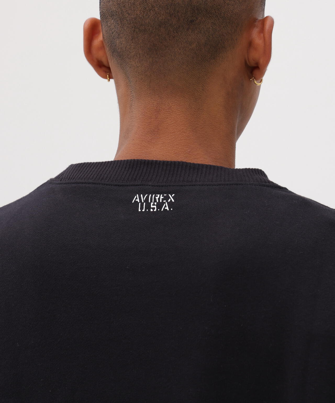 《DAILY/デイリー》CREW NECK L/S SWEAT LOGO / クルーネック ロングスリーブ スウェット / AVIREX /