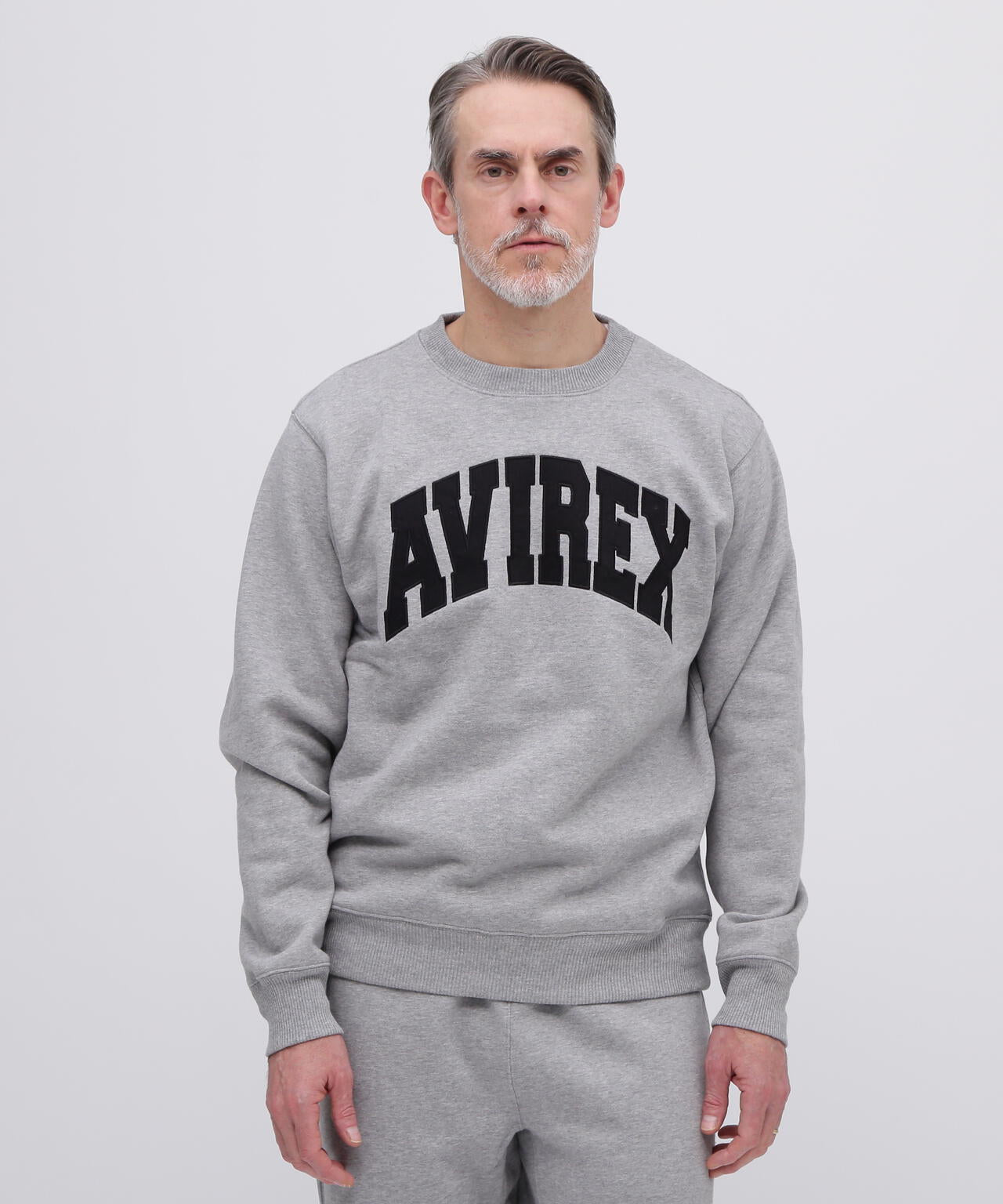 《DAILY/デイリー》CREW NECK L/S SWEAT LOGO / クルーネック ロングスリーブ スウェット / AVIREX /