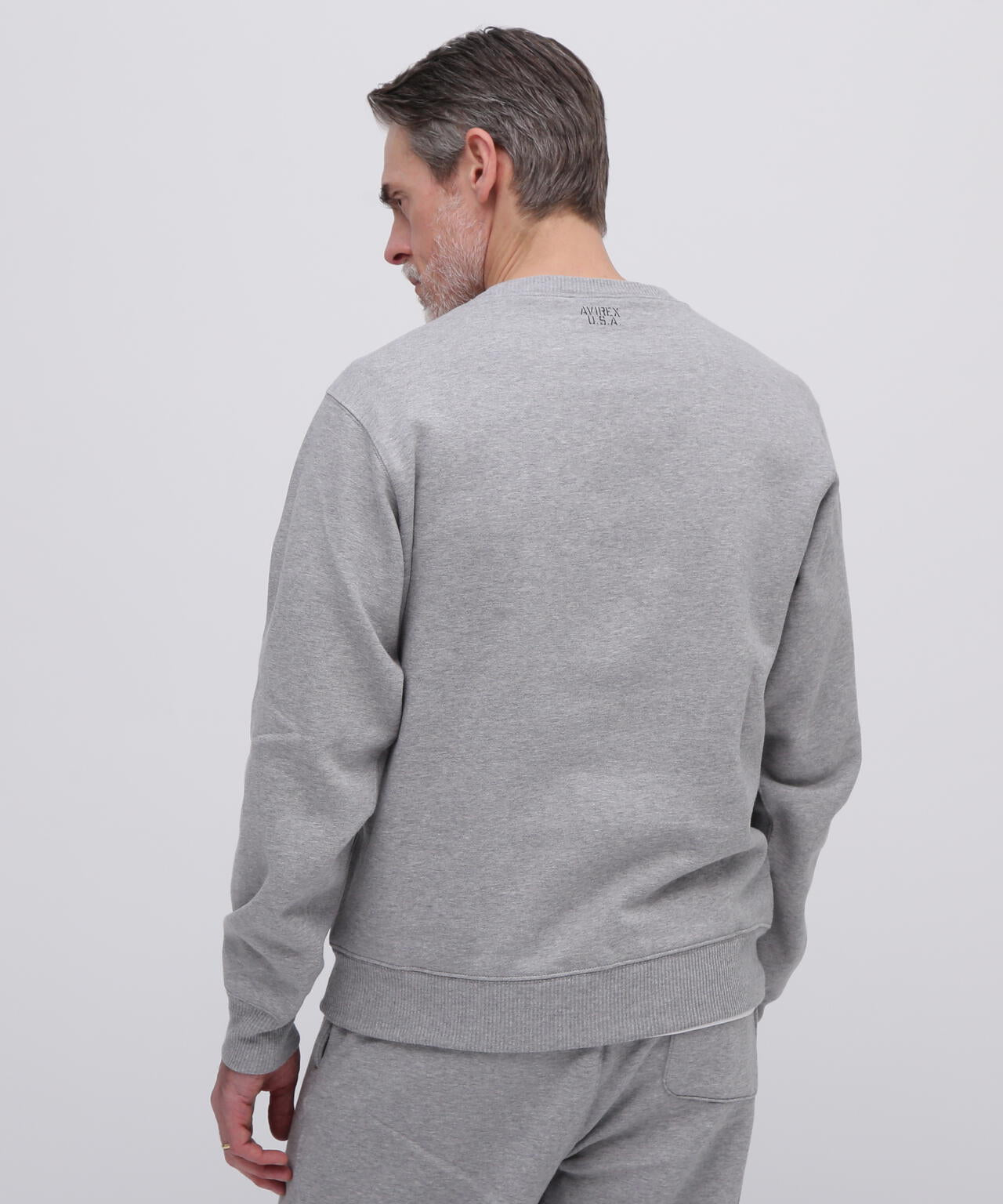 《DAILY/デイリー》CREW NECK L/S SWEAT LOGO / クルーネック ロングスリーブ スウェット / AVIREX /