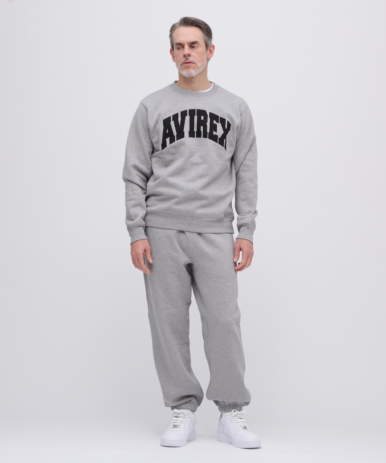 《DAILY/デイリー》CREW NECK L/S SWEAT LOGO / クルーネック ロングスリーブ スウェット / AVIREX /