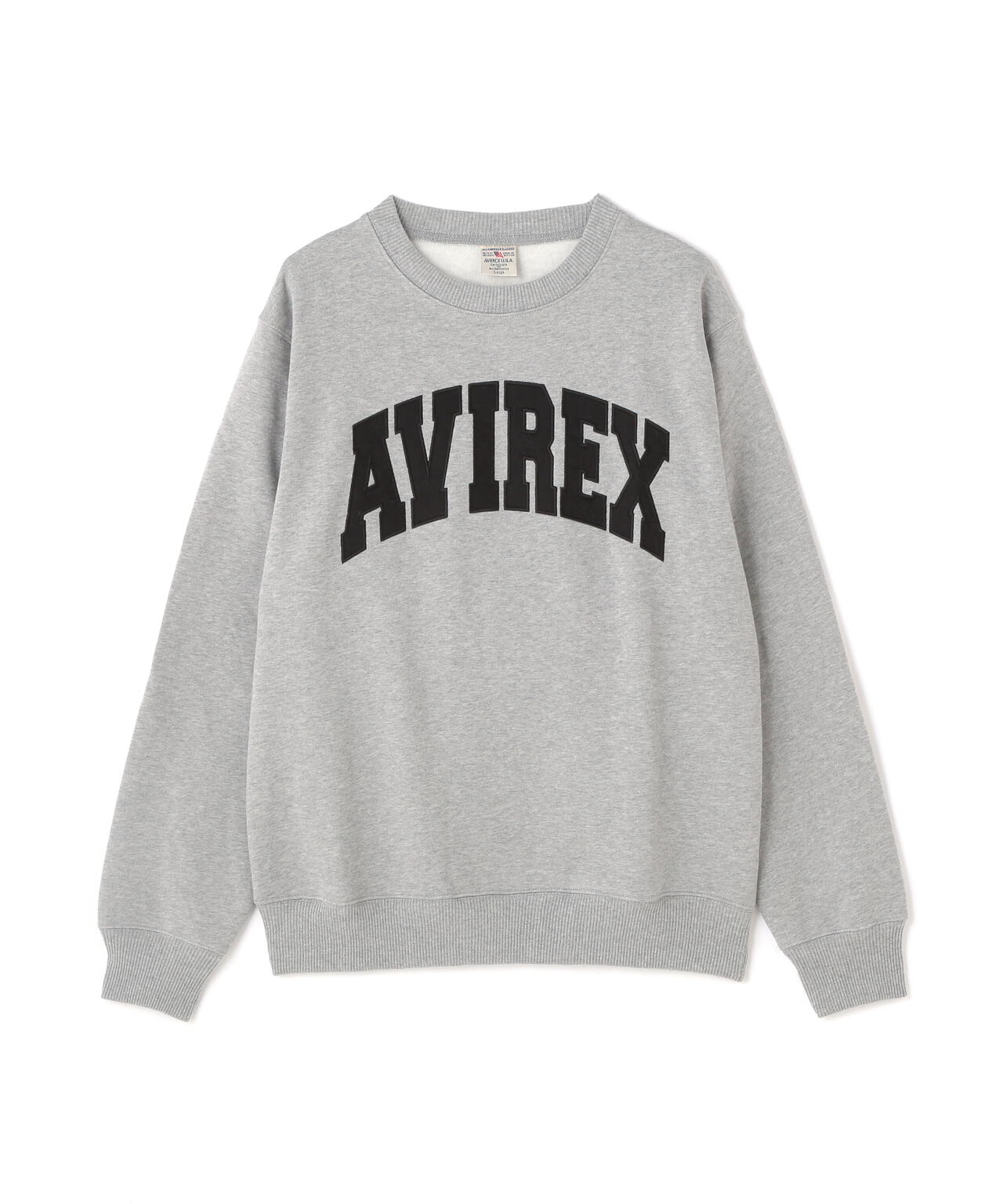 《DAILY/デイリー》CREW NECK L/S SWEAT LOGO / クルーネック ロングスリーブ スウェット / AVIREX /