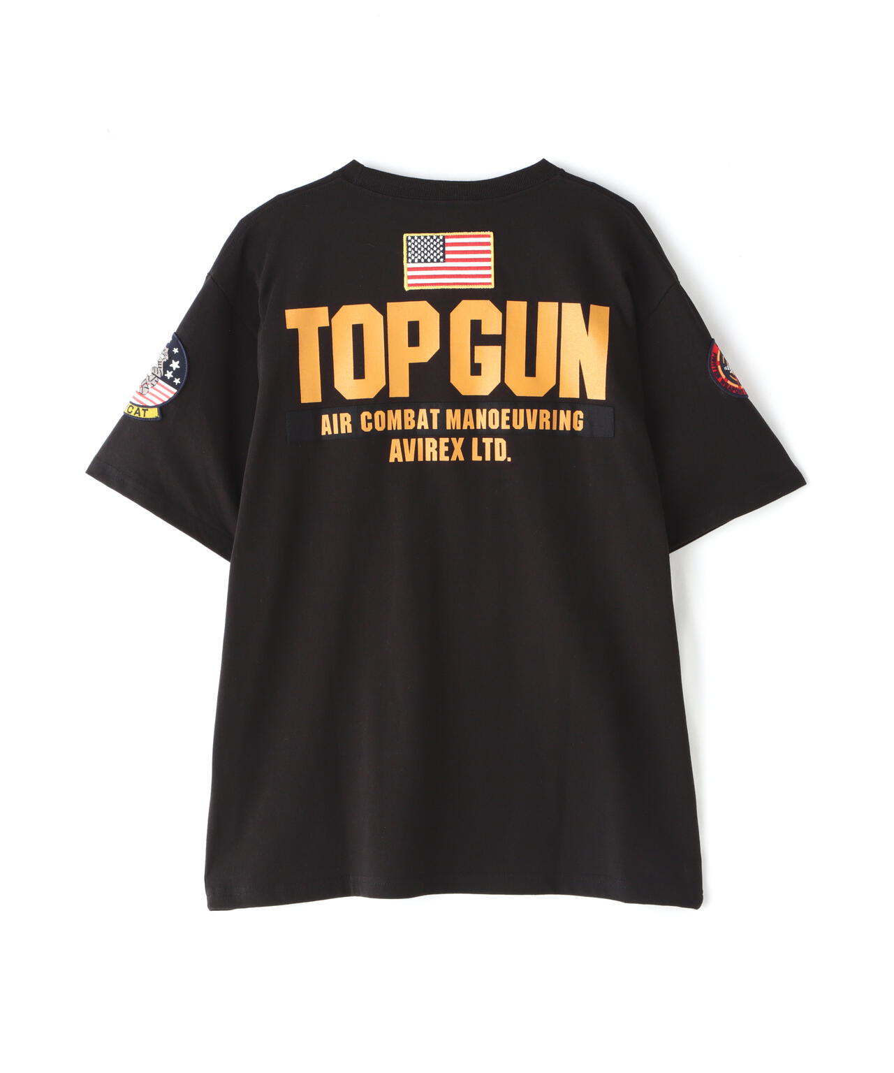 TOP GUN PATCH & PRINT T-SHIRT / トップガン パッチ ＆ プリント Tシャツ