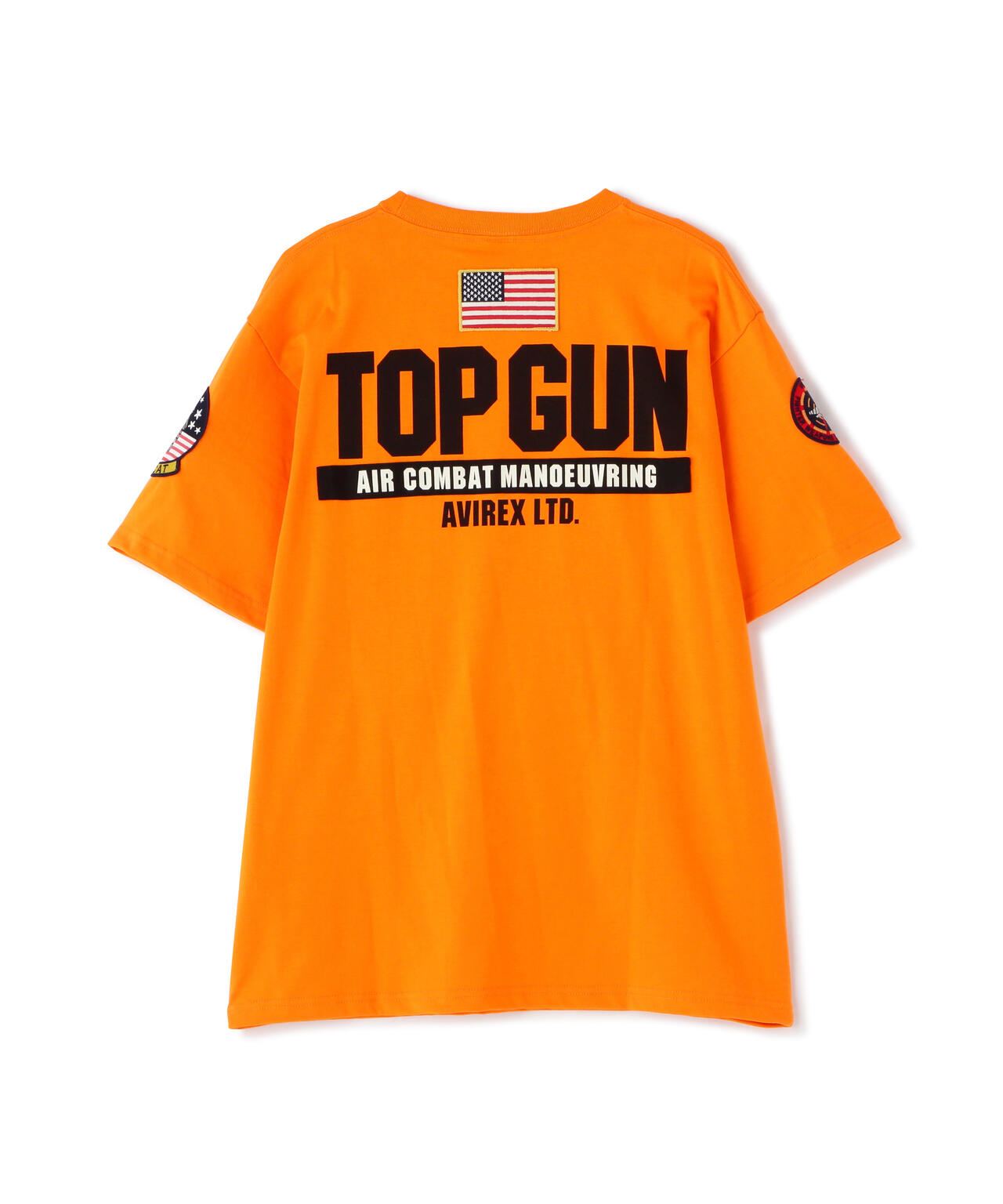 TOP GUN PATCH & PRINT T-SHIRT / トップガン パッチ ＆ プリント Tシャツ