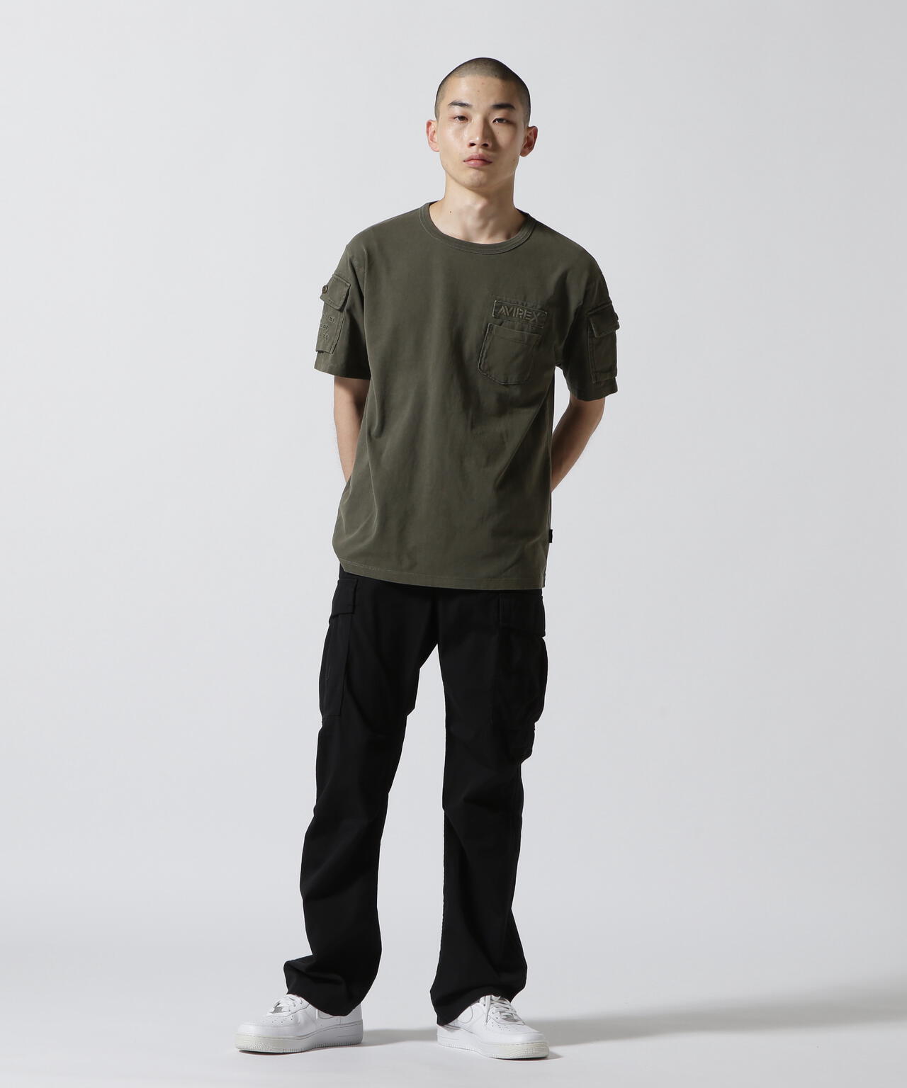 《WEB&DEPOT限定》GARMENT DYE FATIGUE T-SHIRT