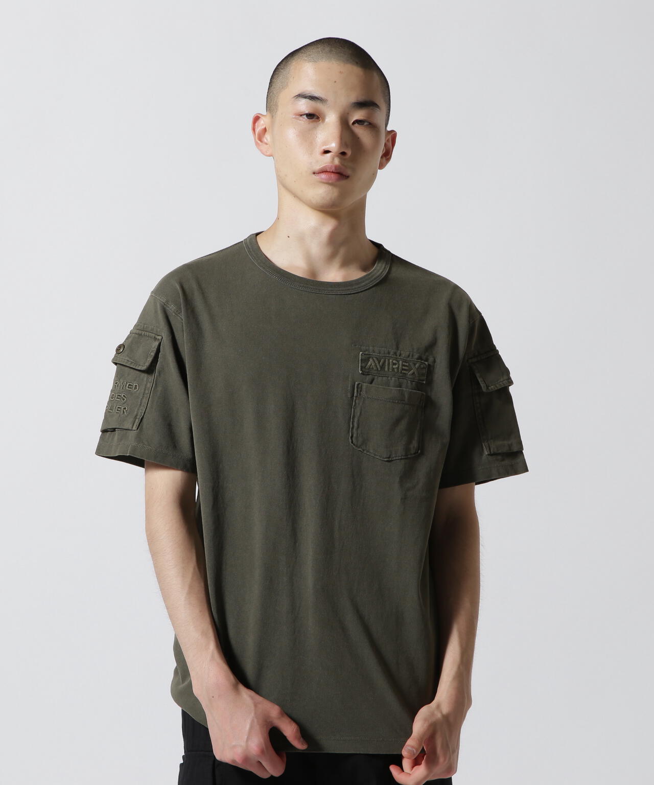 《WEB&DEPOT限定》GARMENT DYE FATIGUE T-SHIRT