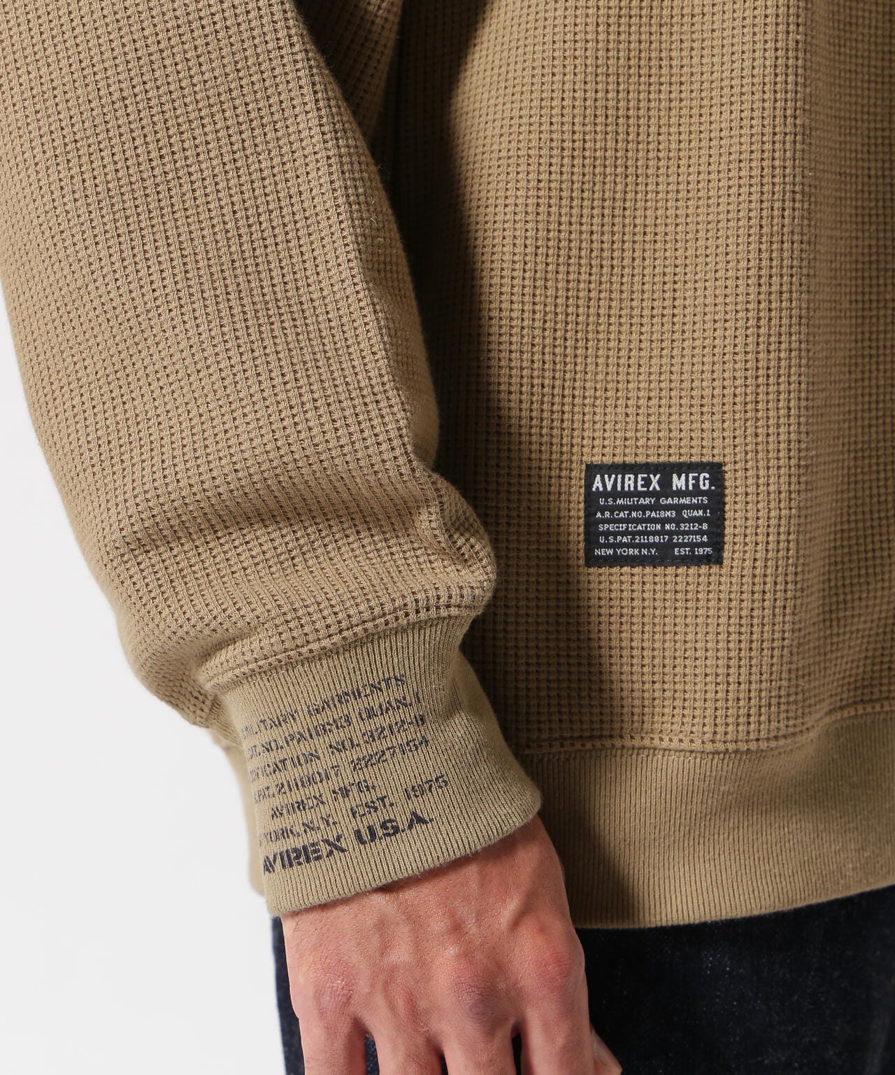 EXTREME THERMAL CREWNECK OFFICIAL LOGO / エクストリーム クルーネック オフィシャルロゴ
