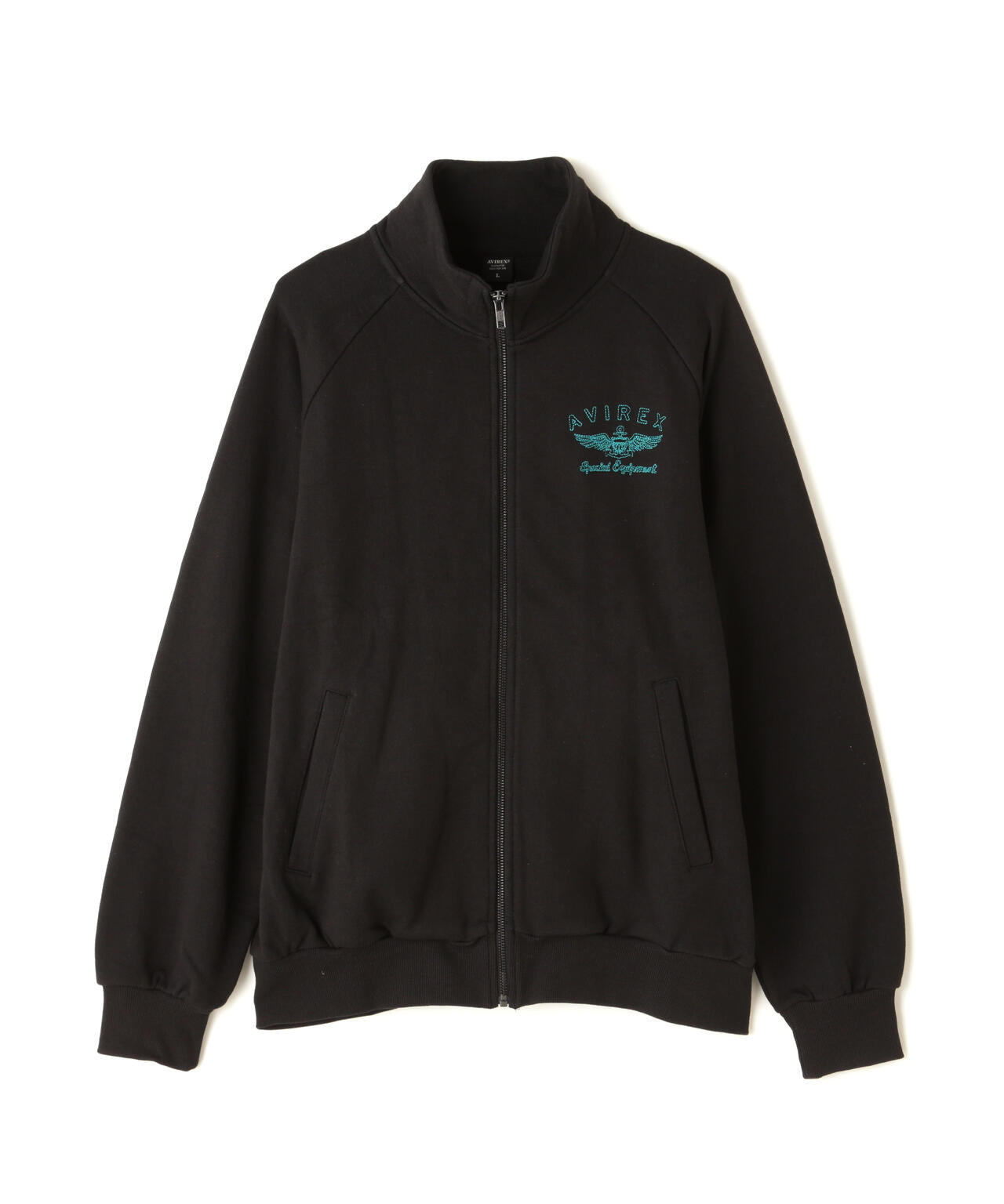 《WEB&DEPOT限定》VARSITY LOGO EMB STAND ZIP SWEAT