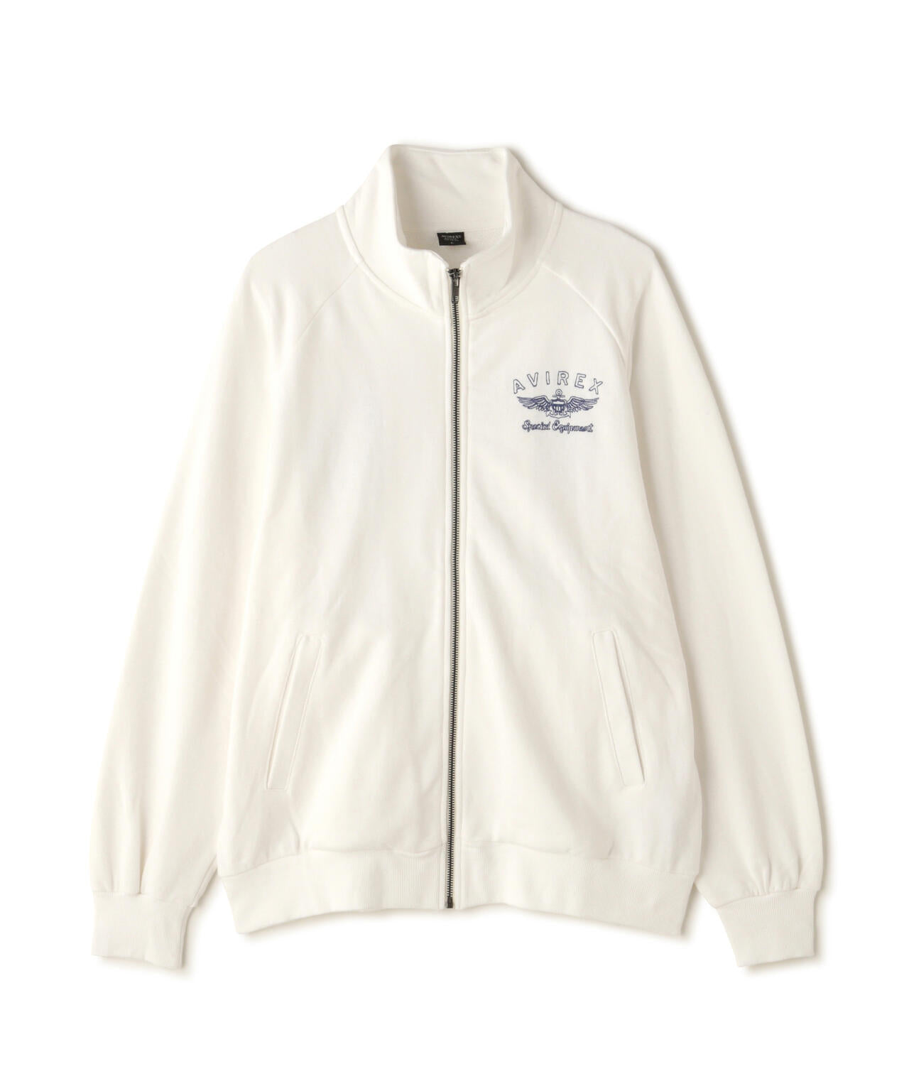 《WEB&DEPOT限定》VARSITY LOGO EMB STAND ZIP SWEAT