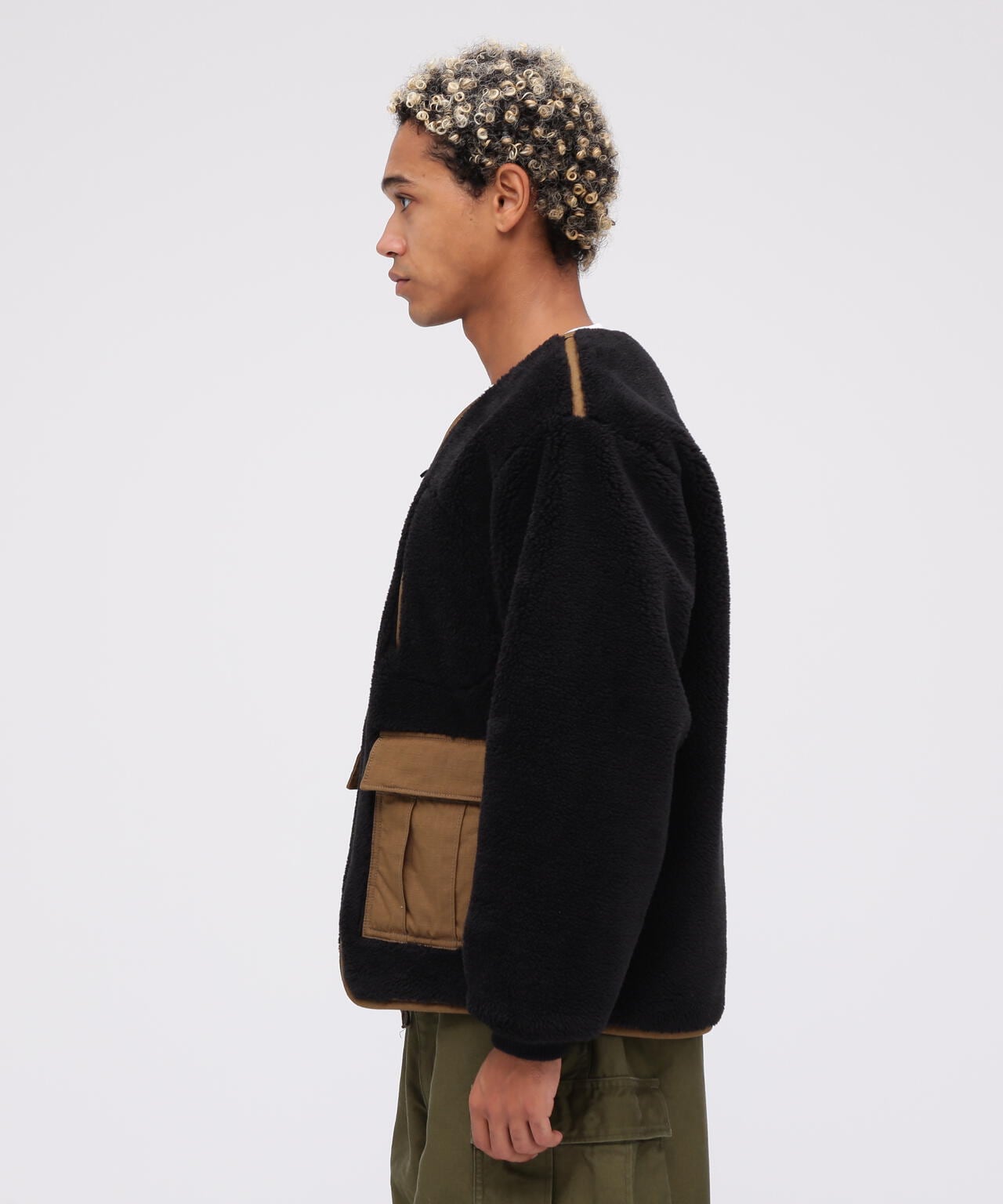 《WEB&DEPOT限定》BOA CARDIGAN ’24 / ボア カーディガン / AVIREX / アヴィレックス