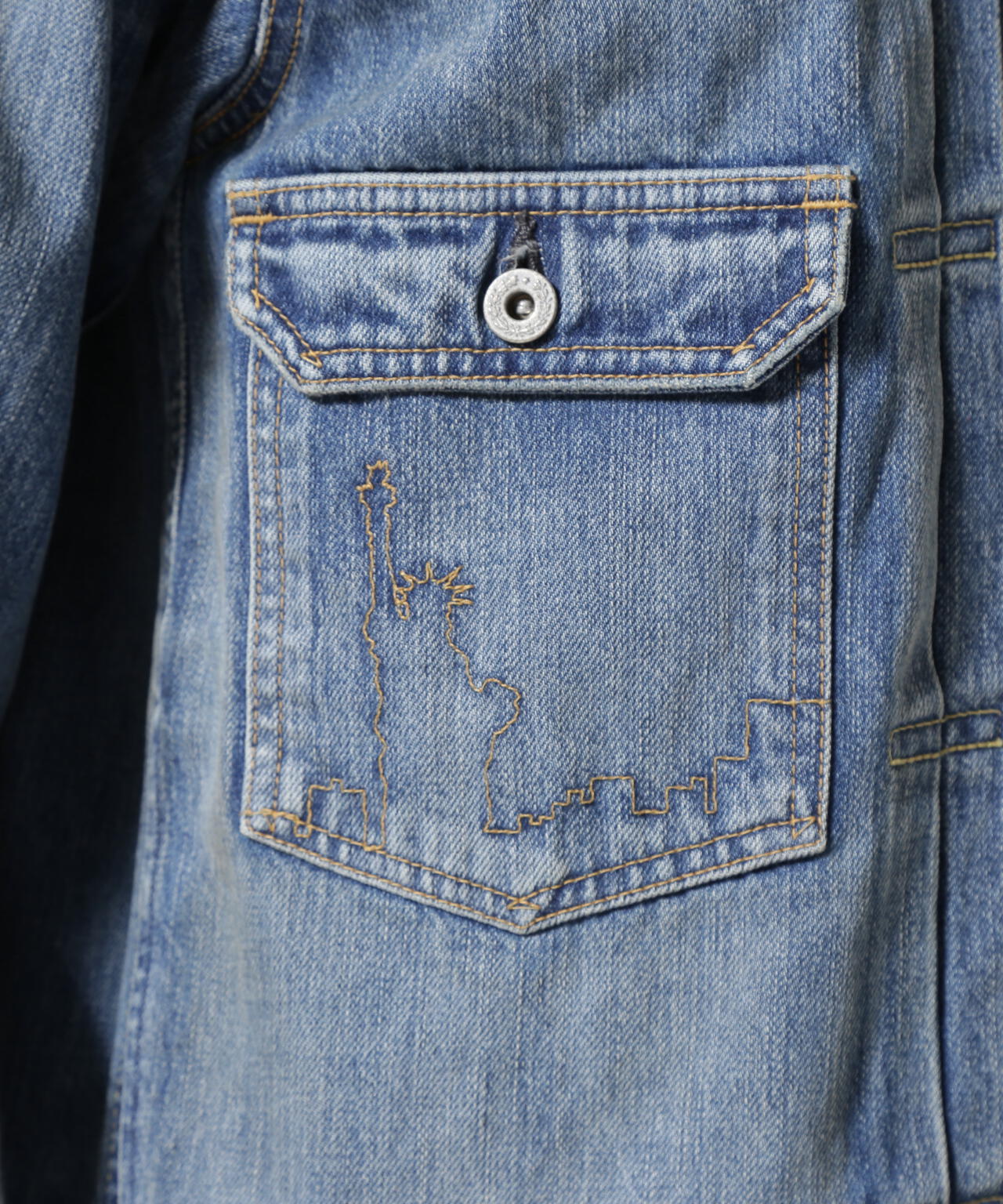 AVIREX × MOANDMOCLOTHING/ICON DENIM JACKET