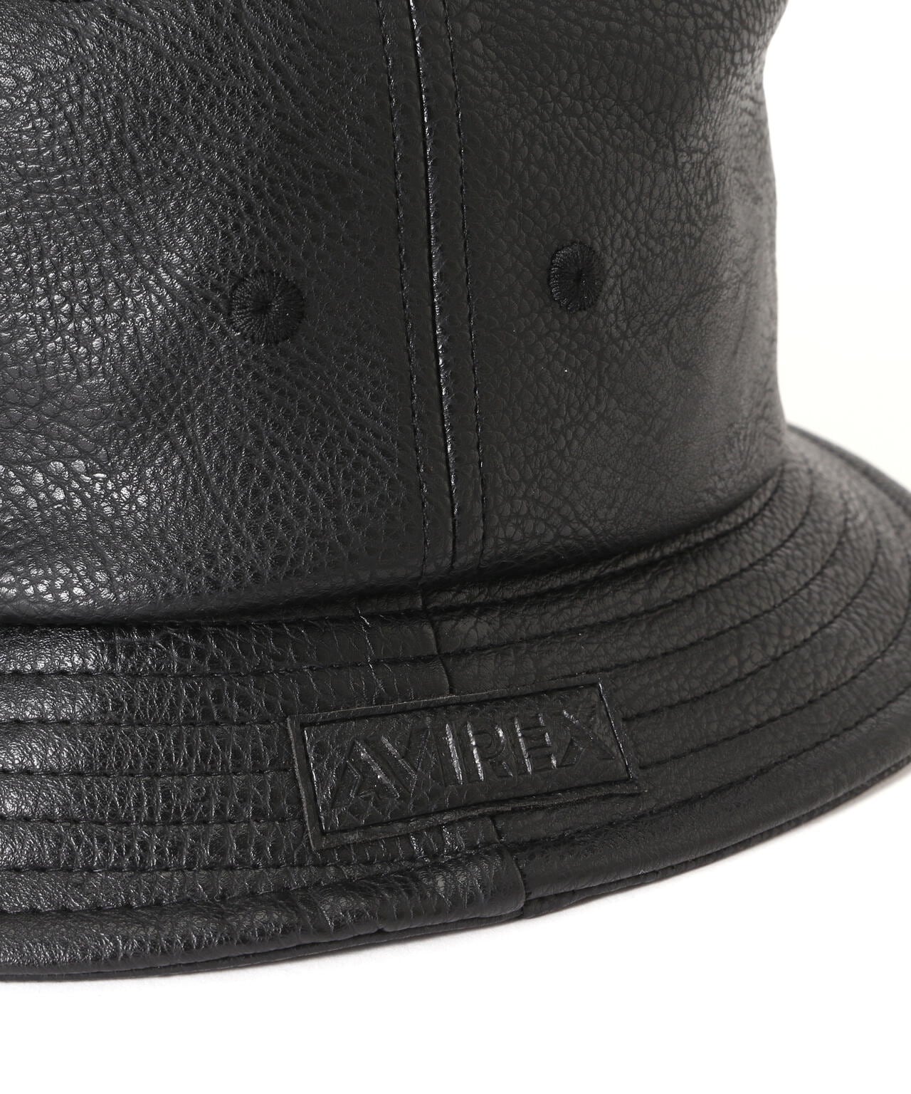 SYNTHETIC LEATHER BUCKET HAT / 合成皮革 バケットハット / AVIREX / アヴィレックス