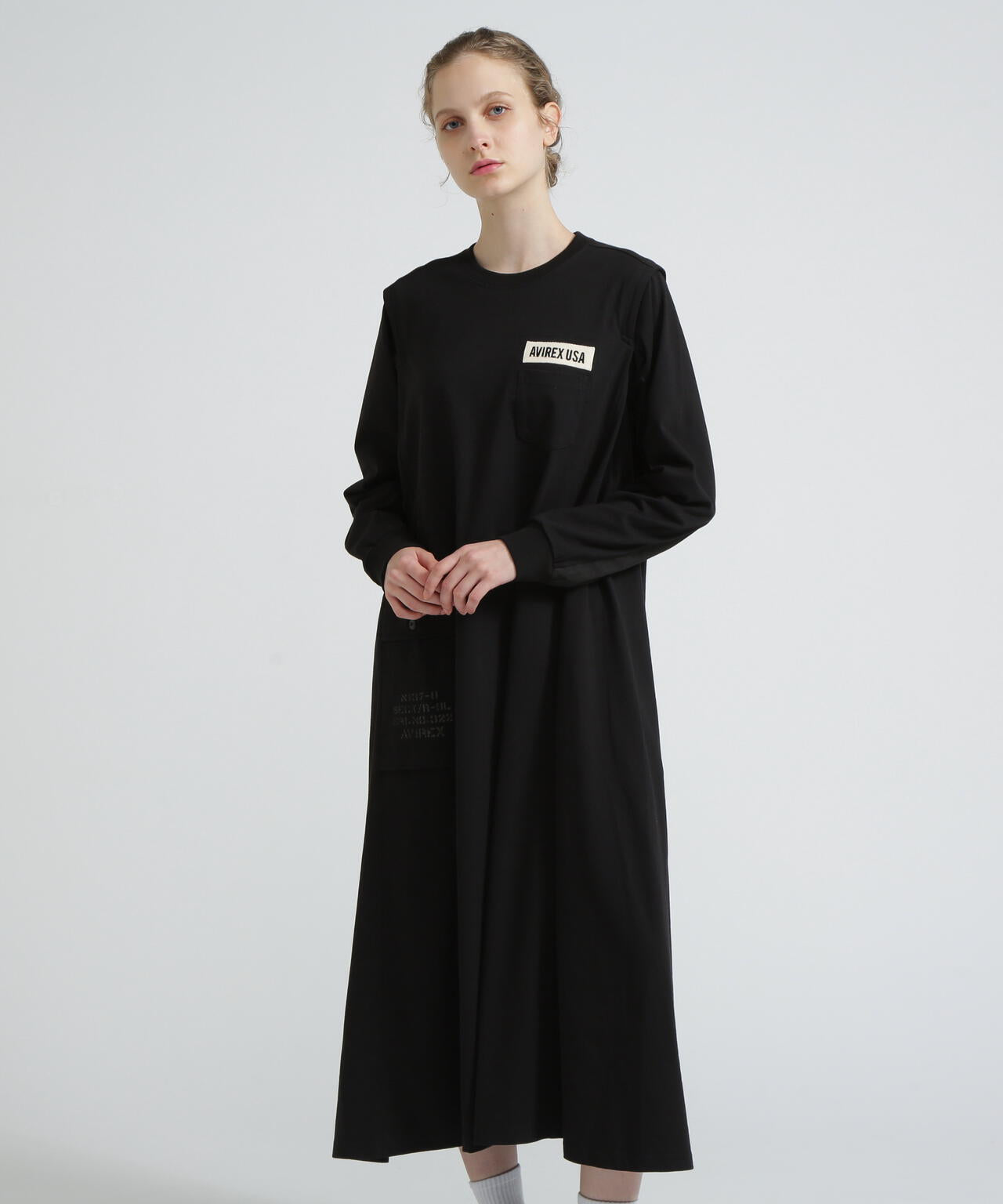 DIFFERENT FABRICS FATIGUE DRESS/ディファレントファブリックファティー