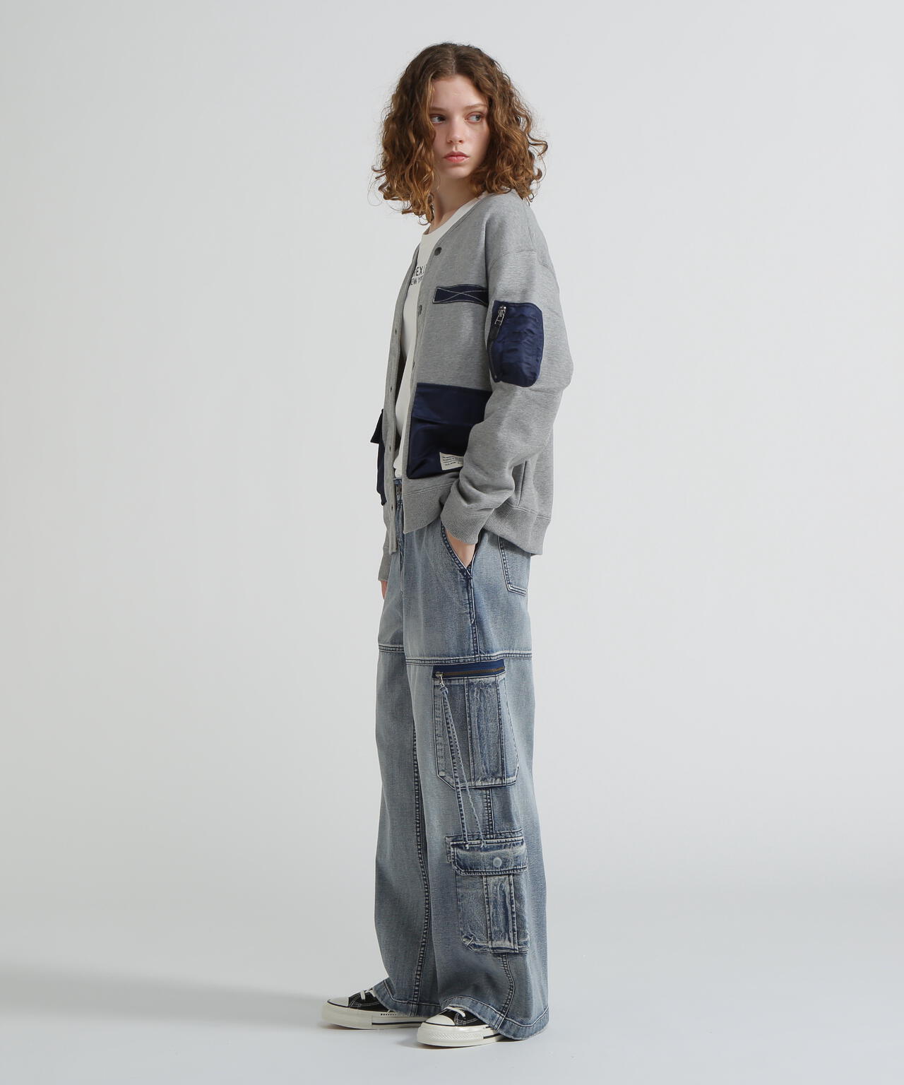 《WEB&DEPOT限定》TACTICAL CARDIGAN / タクティカル カーディガン / AVIREX / アヴィレックス