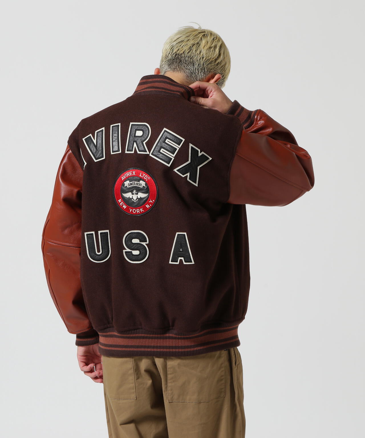 SUGNATUR VARSITY JACKET / シグネチャー バーシティ ジャケット / AVIREX / アヴィレックス