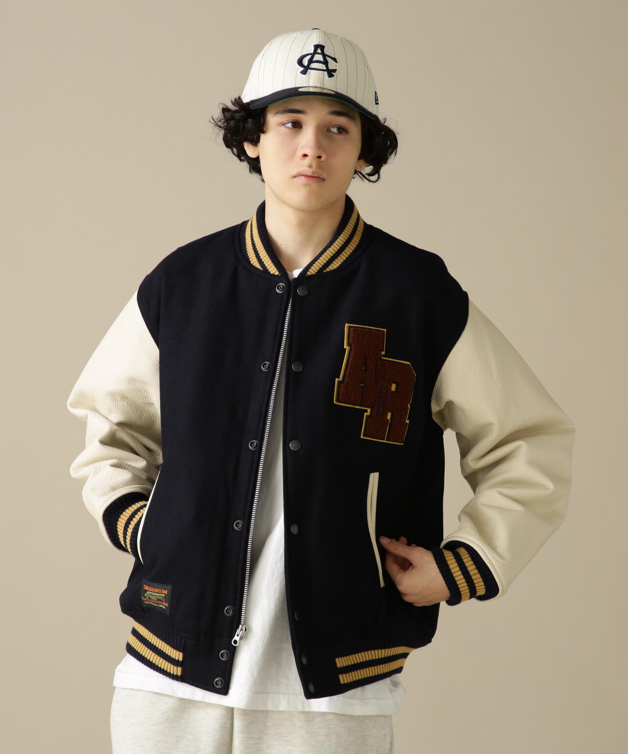 《WEB&DEPOT限定》SKOOKUM VARSITY JACKET/スクーカム ヴァーシティ ジャケット